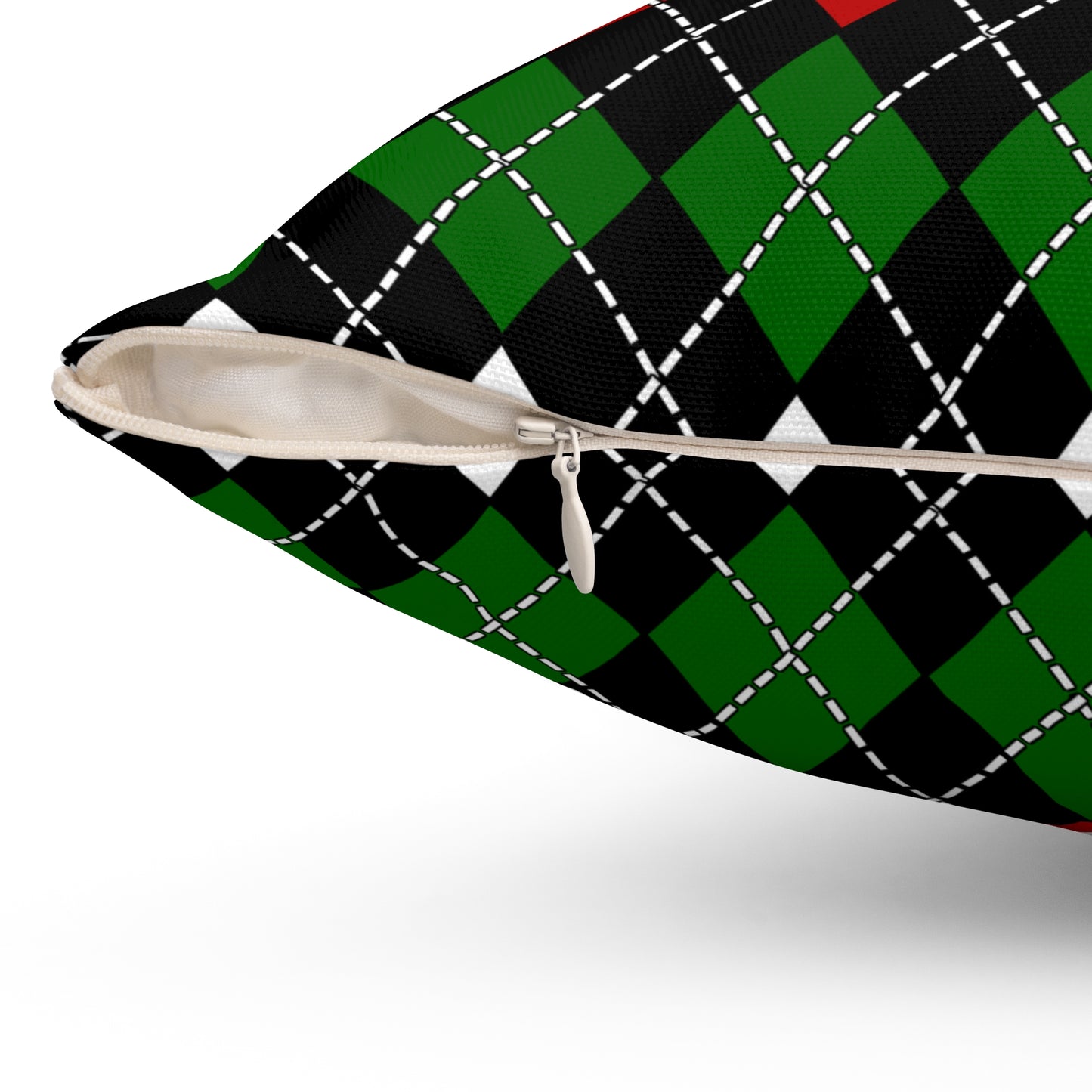 Kenya Retro Argyle Cushion Pillow