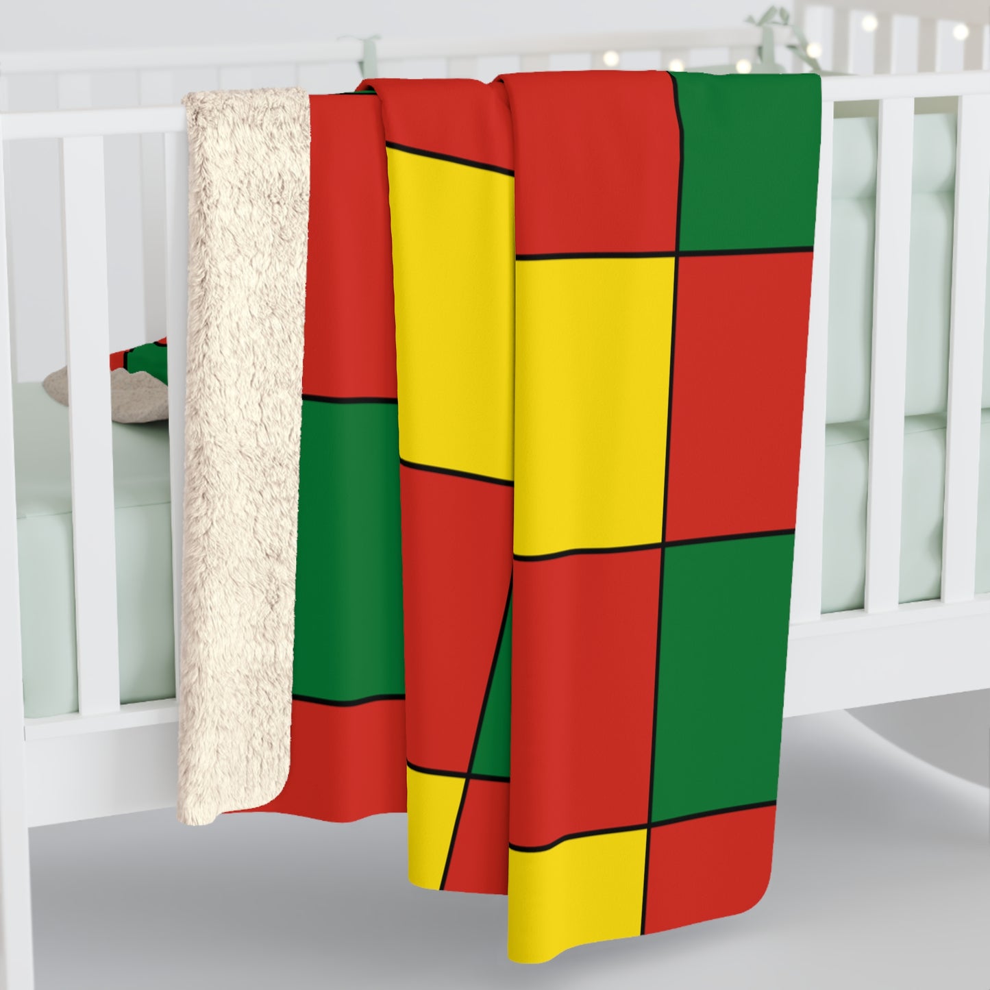 Bolivia Retro Check Blanket Throw