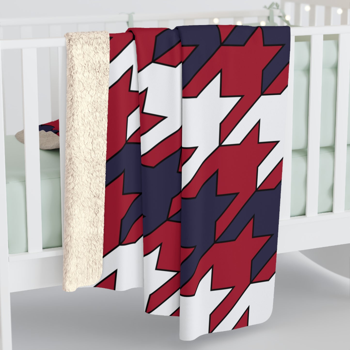 Thailand Retro Houndstooth Blanket Throw