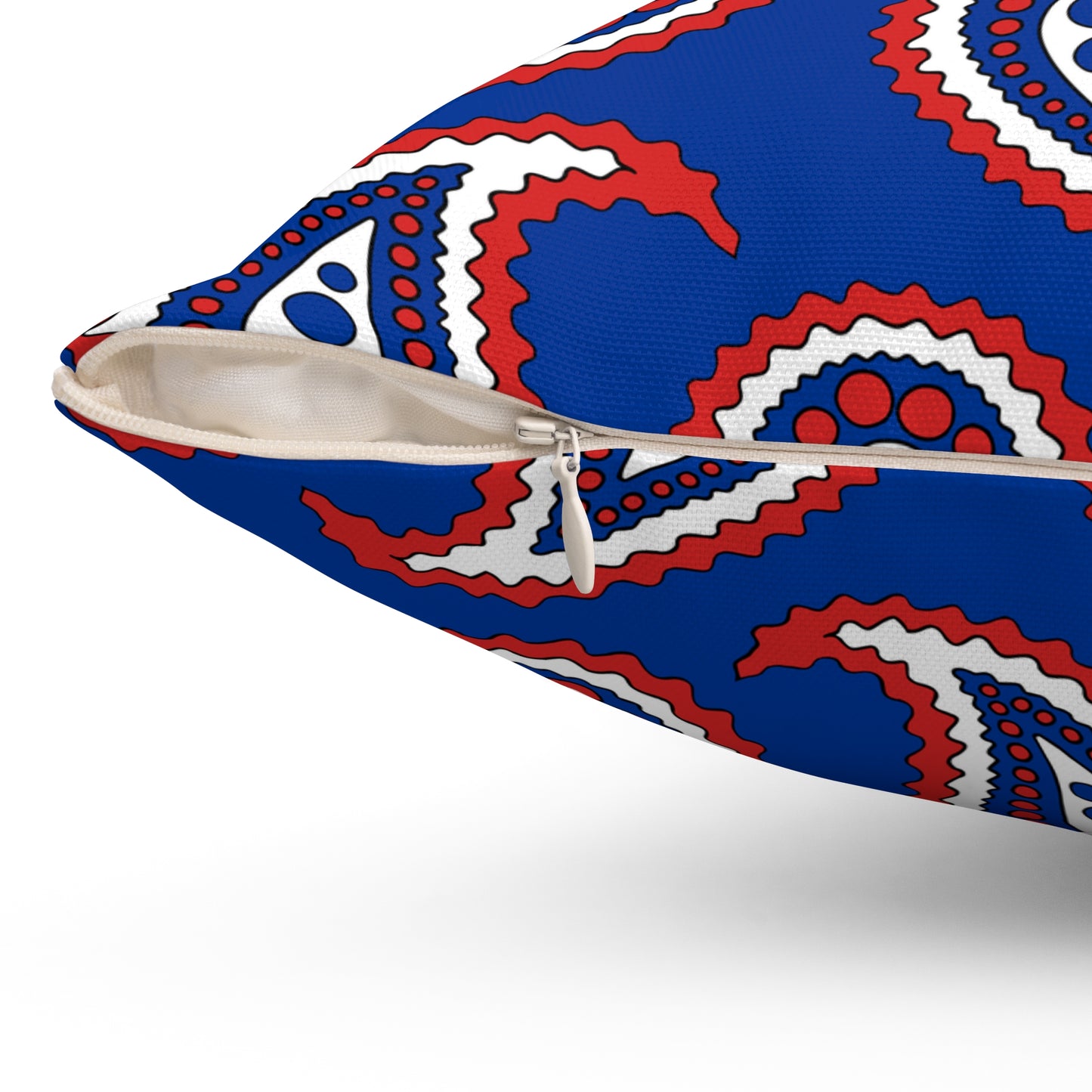 Iceland Retro Paisley Cushion Pillow