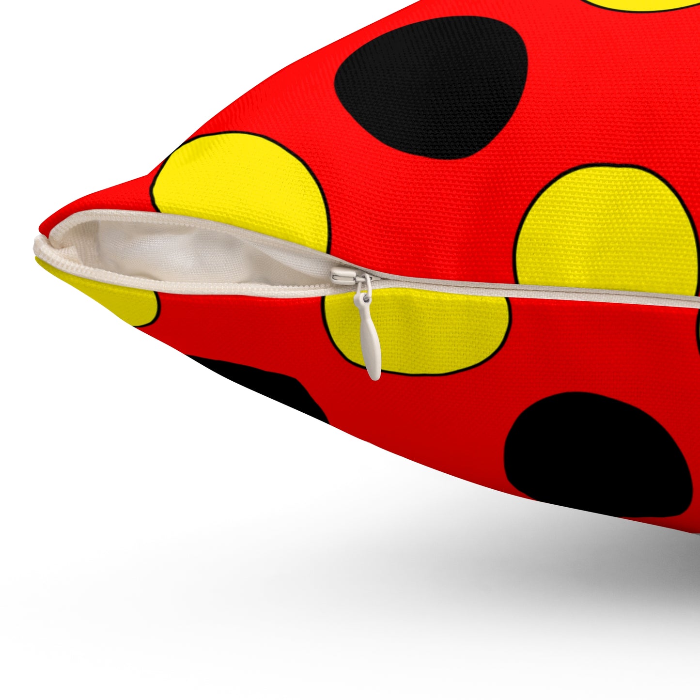 Angola Retro Polka Dots Cushion Pillow