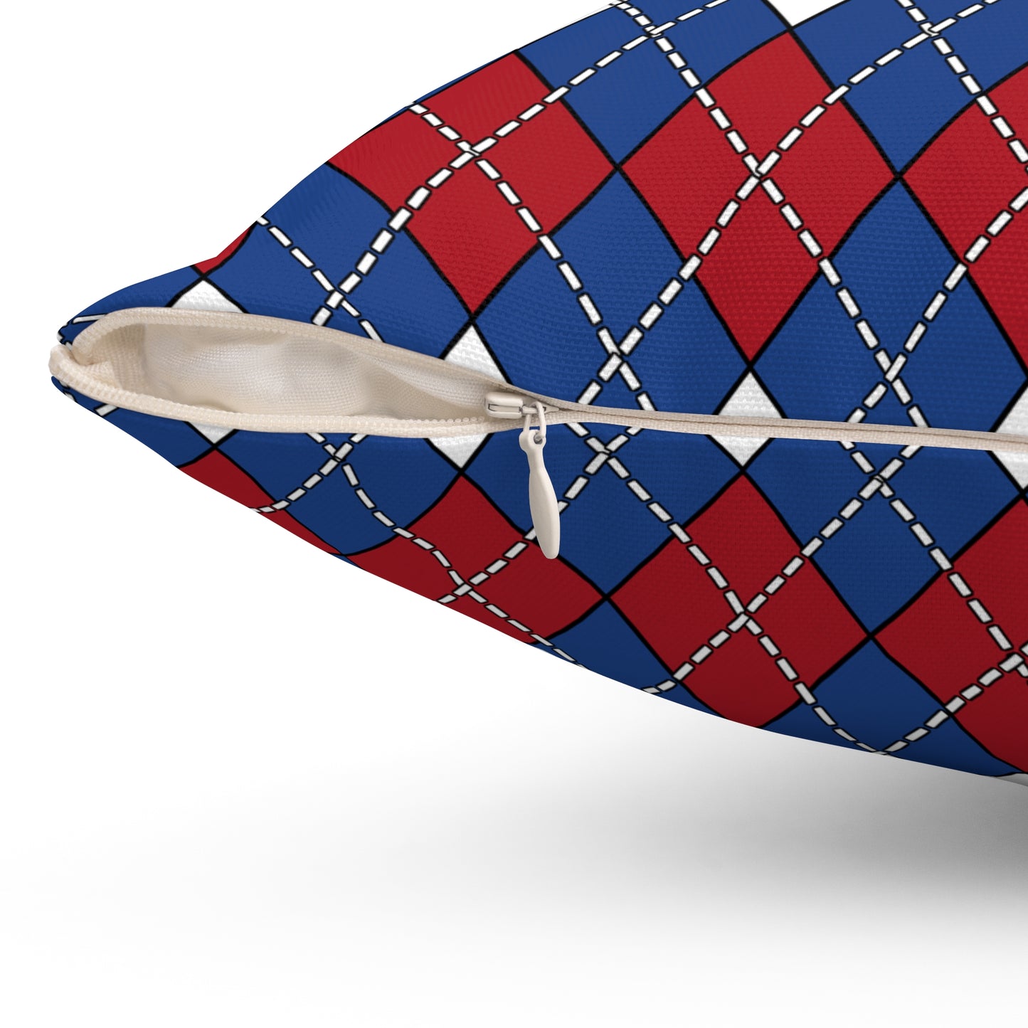 Netherlands Retro Argyle Cushion Pillow