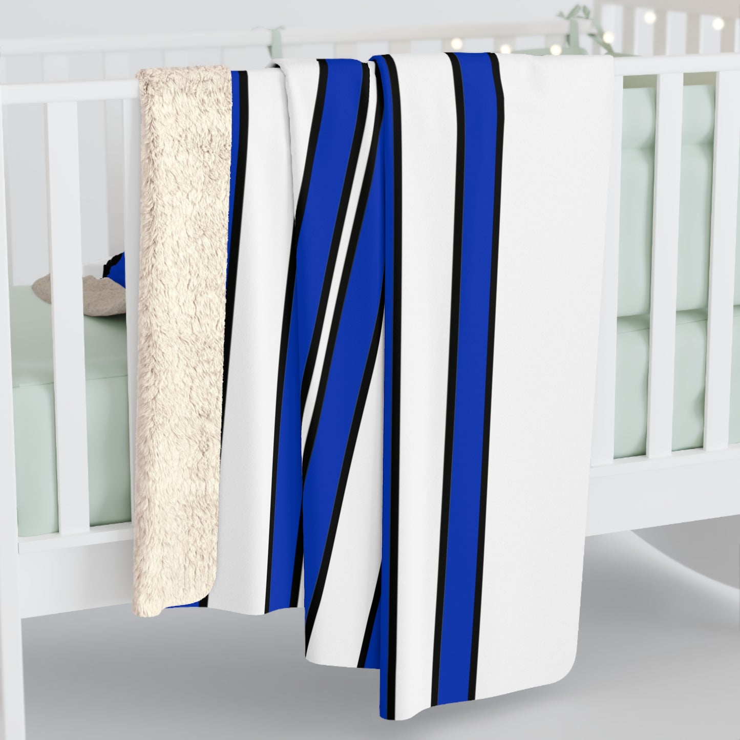 Israel Retro Stripes Blanket Throw