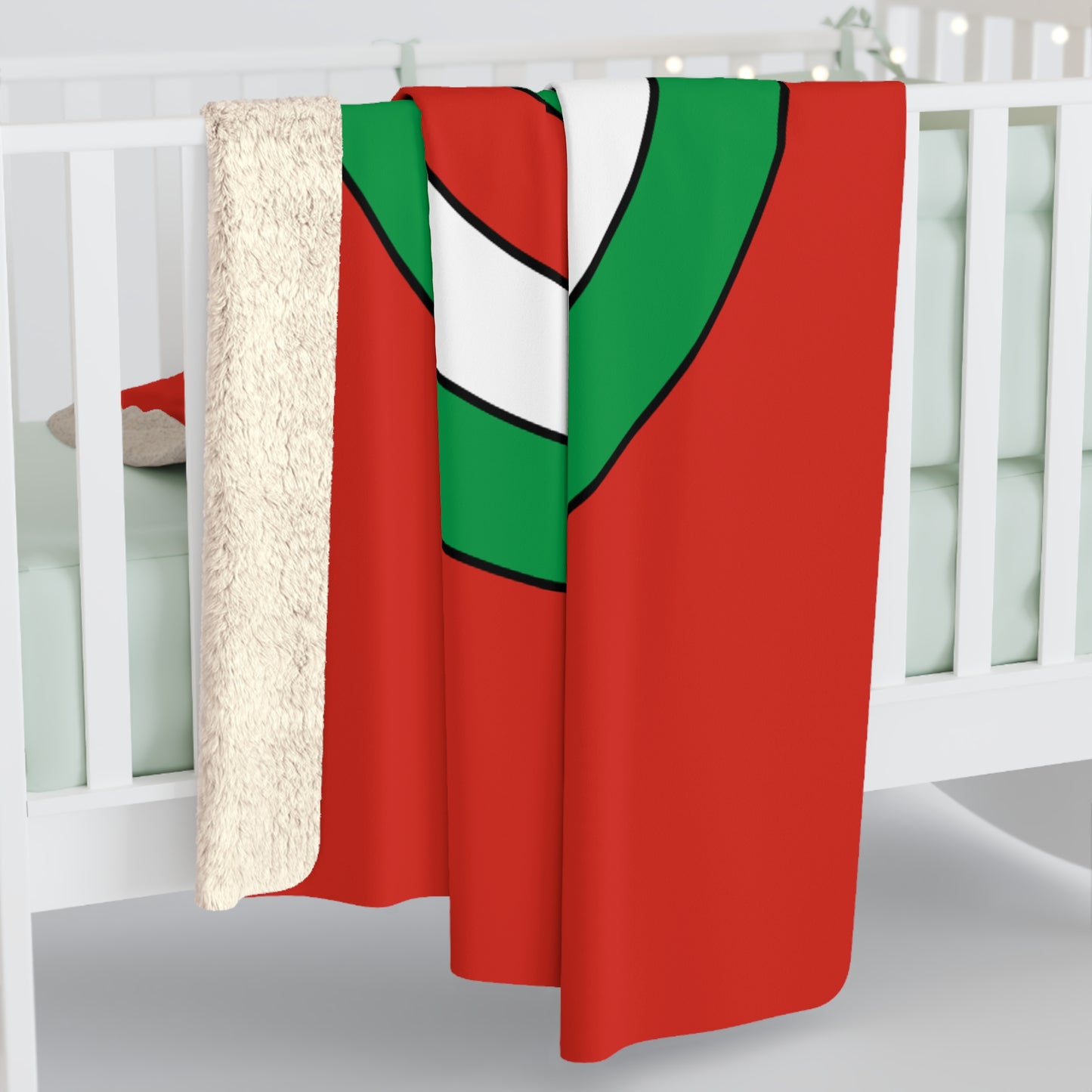 Pais Vasco Retro Target Blanket Throw
