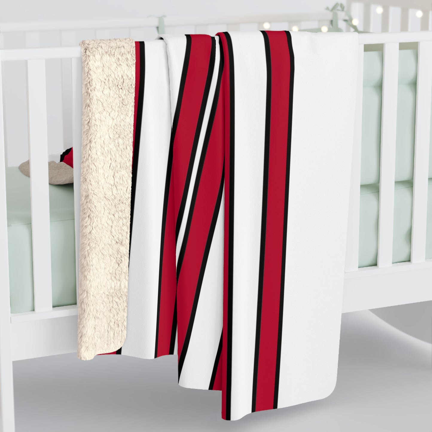 Japan Retro Stripes Blanket Throw