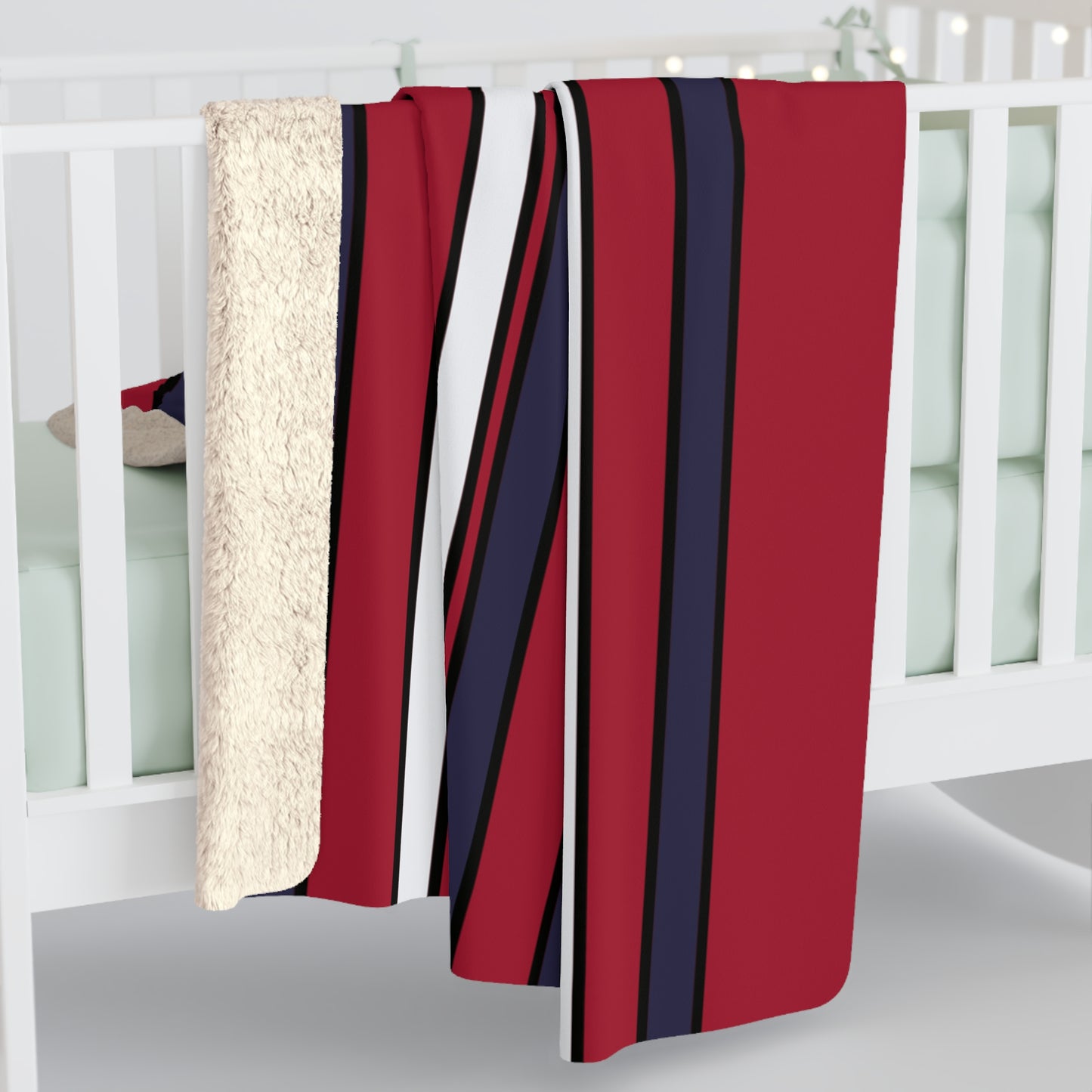 Thailand Retro Stripes Blanket Throw