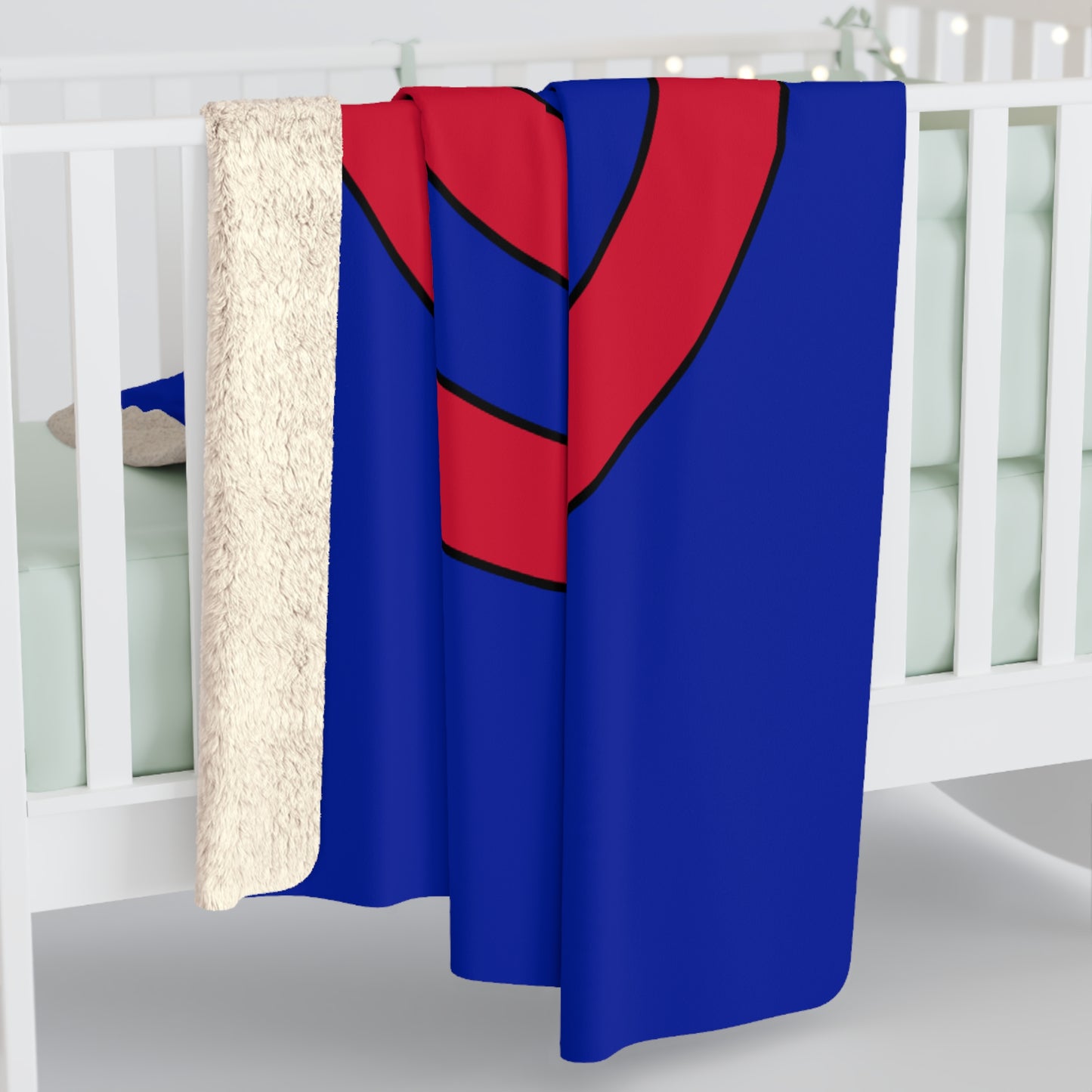 Haiti Retro Target Blanket Throw