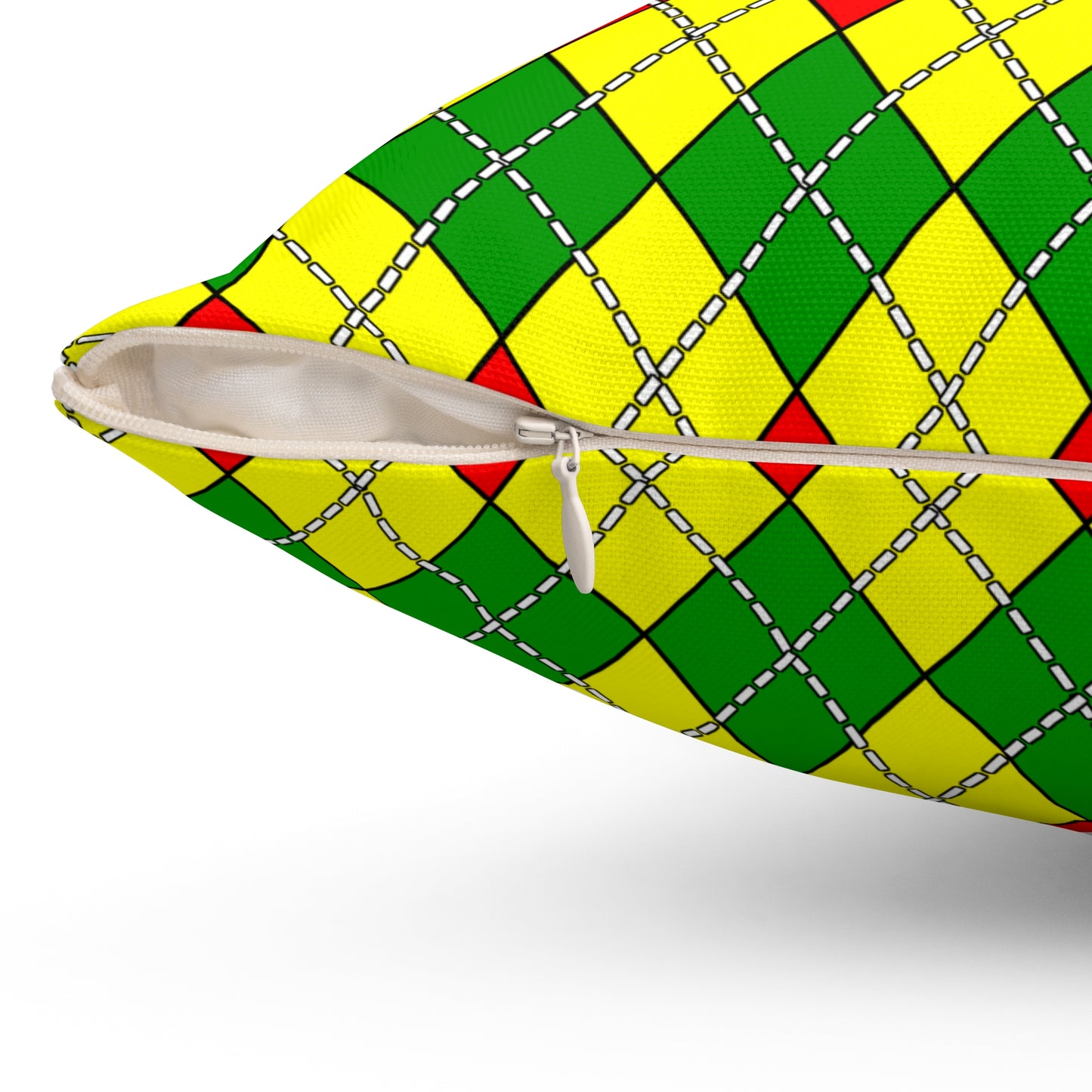 Mali Retro Argyle Cushion Pillow