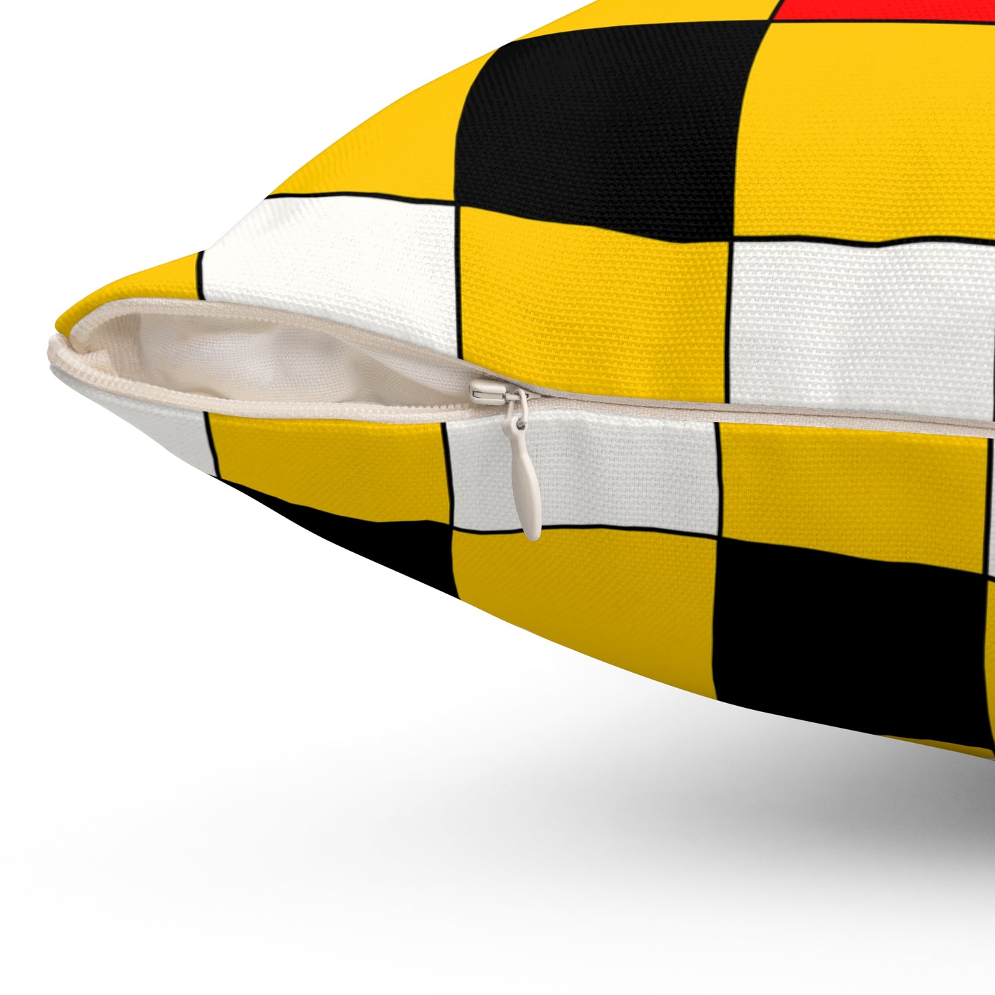Mozambique Retro Check Cushion Pillow