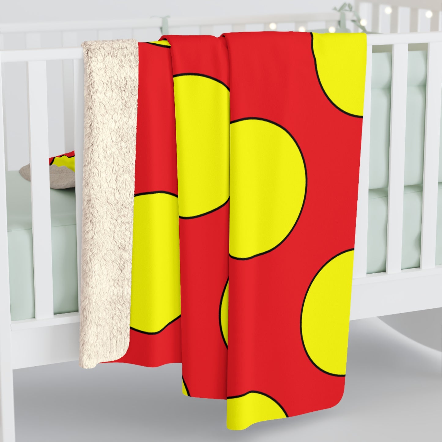 China Retro Polka Dots Blanket Throw
