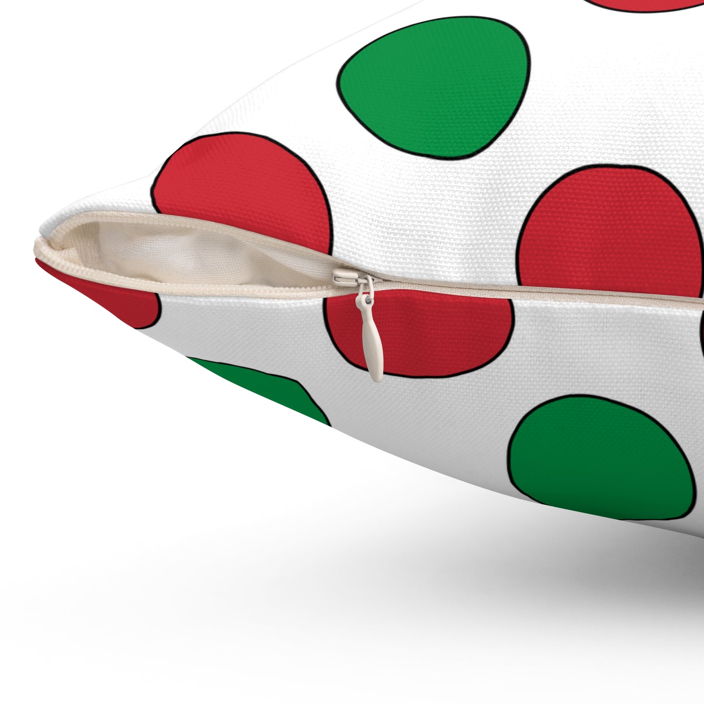 Italy Retro Polka Dots Cushion Pillow