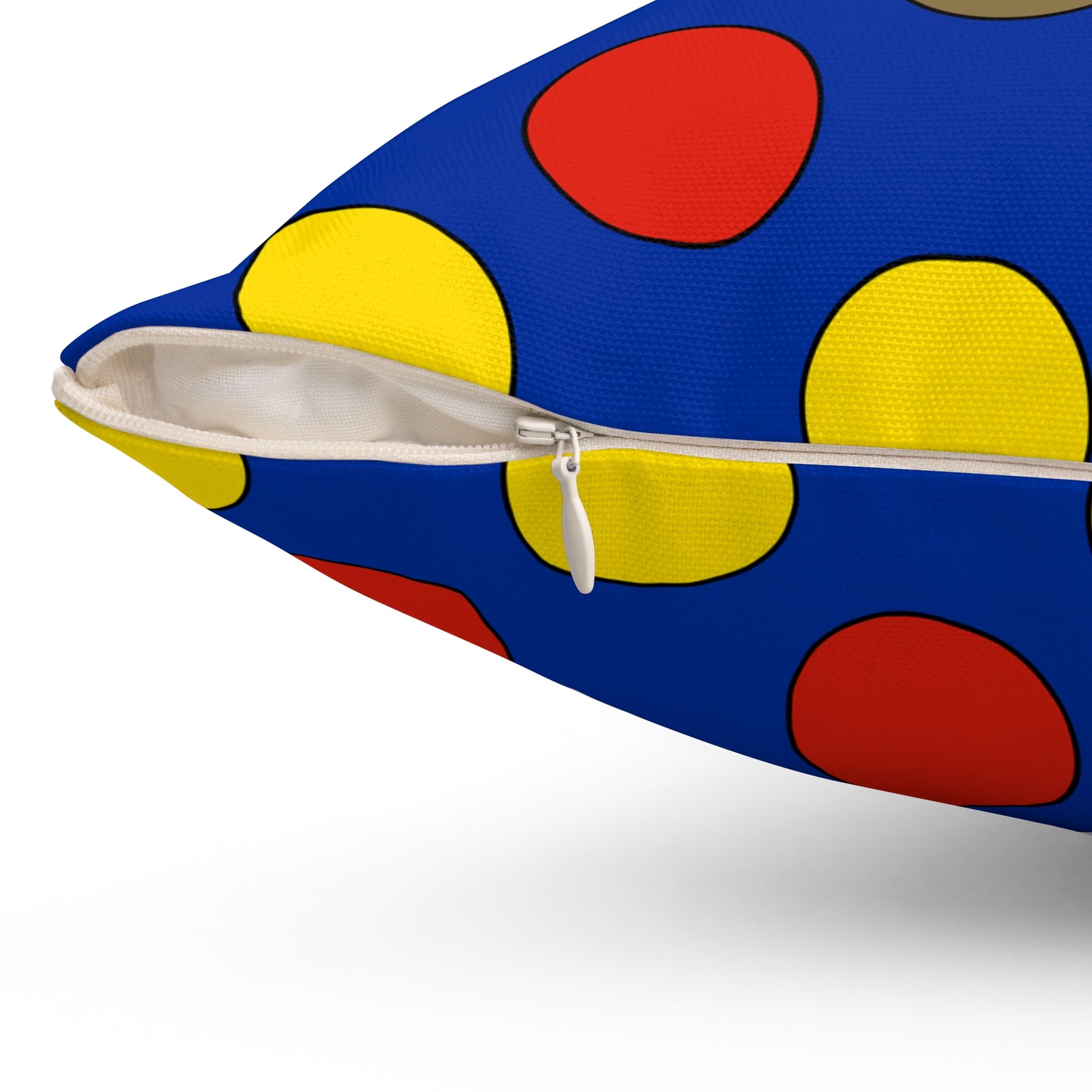 Moldova Retro Polka Dots Cushion Pillow