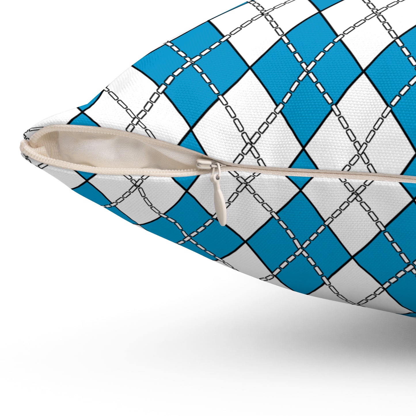 Galicia Retro Argyle Cushion Pillow