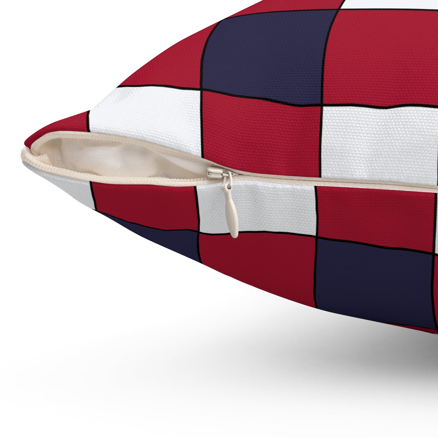 Thailand Retro Check Cushion Pillow