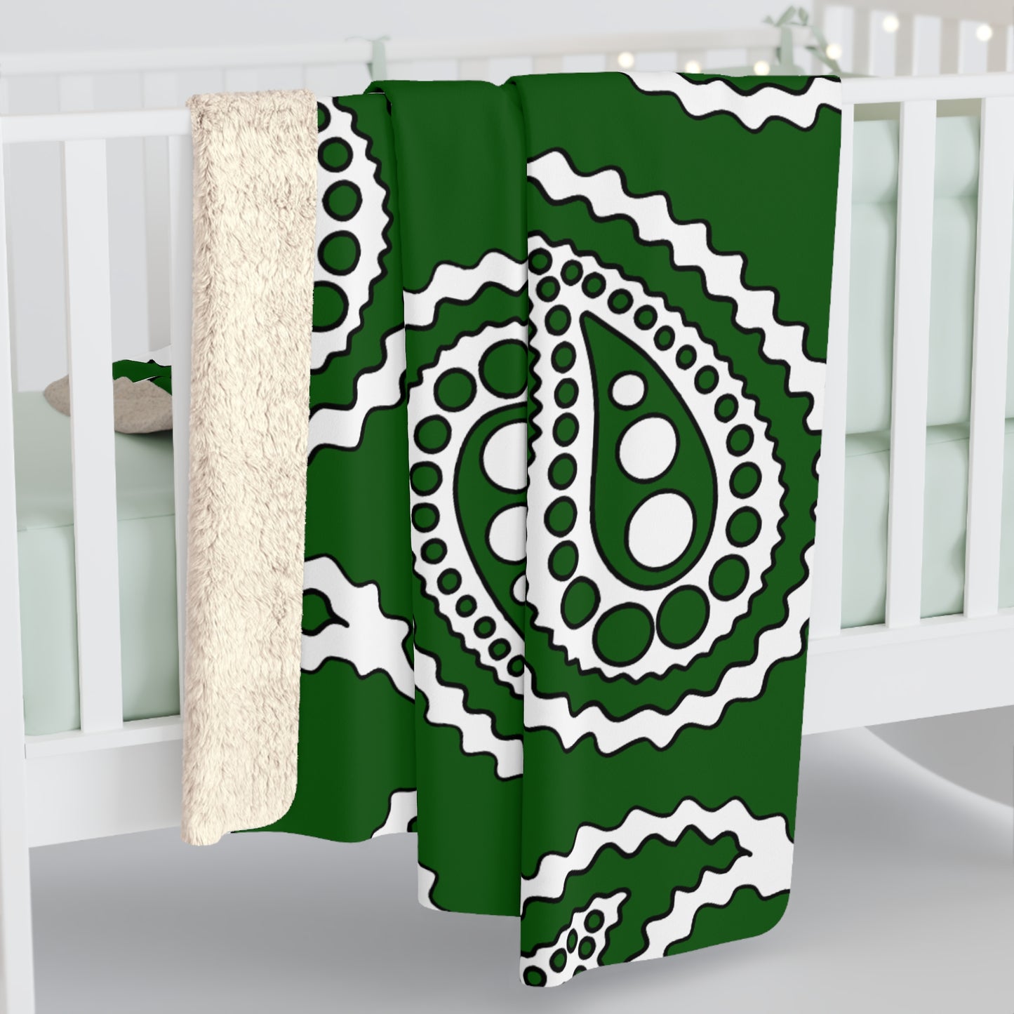 Pakistan Retro Paisley Blanket Throw