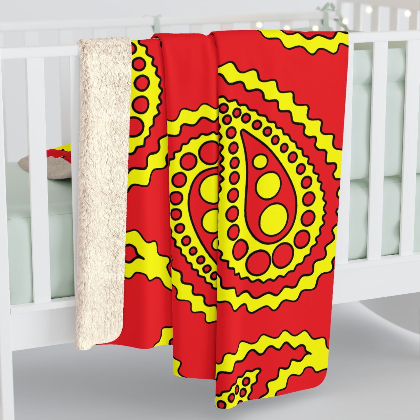 China Retro Paisley Blanket Throw
