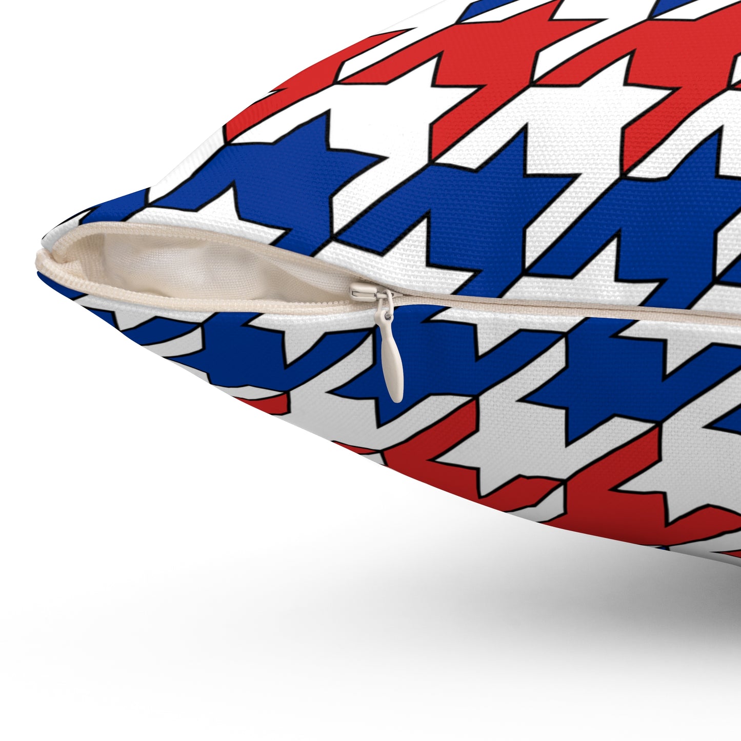 Faroe Islands Retro Houndstooth Cushion Pillow