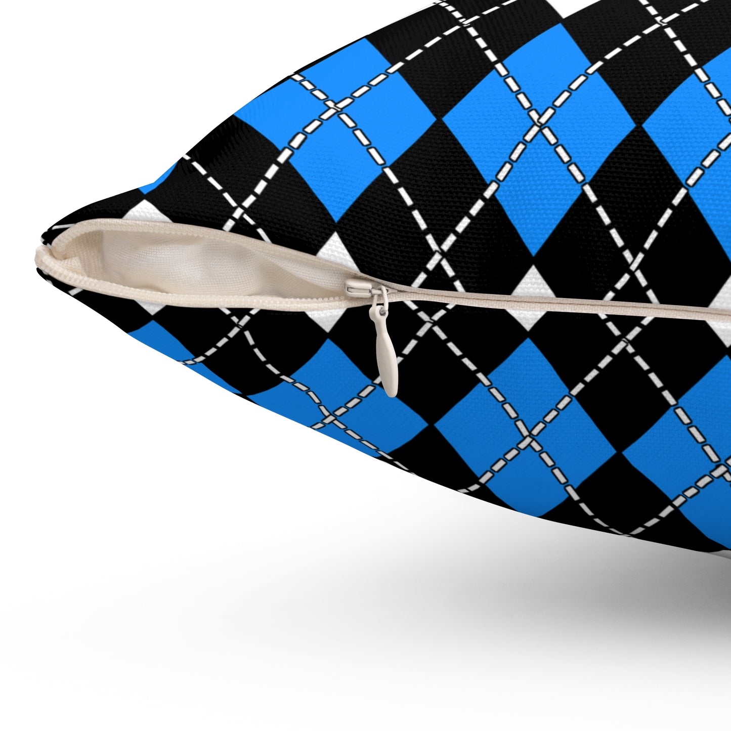 Estonia Retro Argyle Cushion Pillow