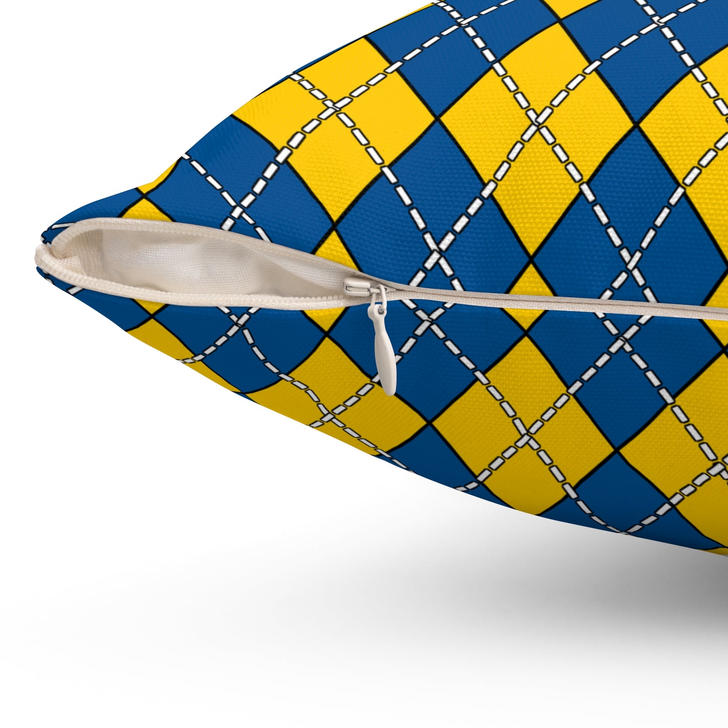 Sweden Retro Argyle Cushion Pillow