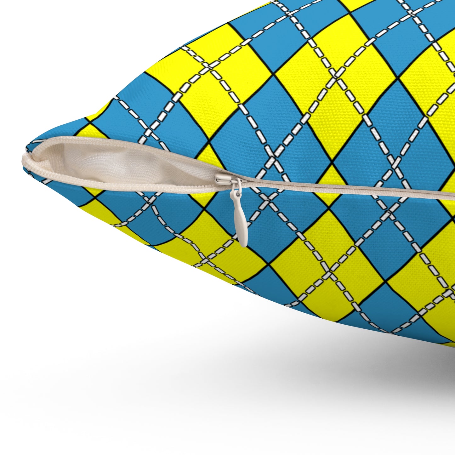 Aruba Retro Argyle Cushion Pillow