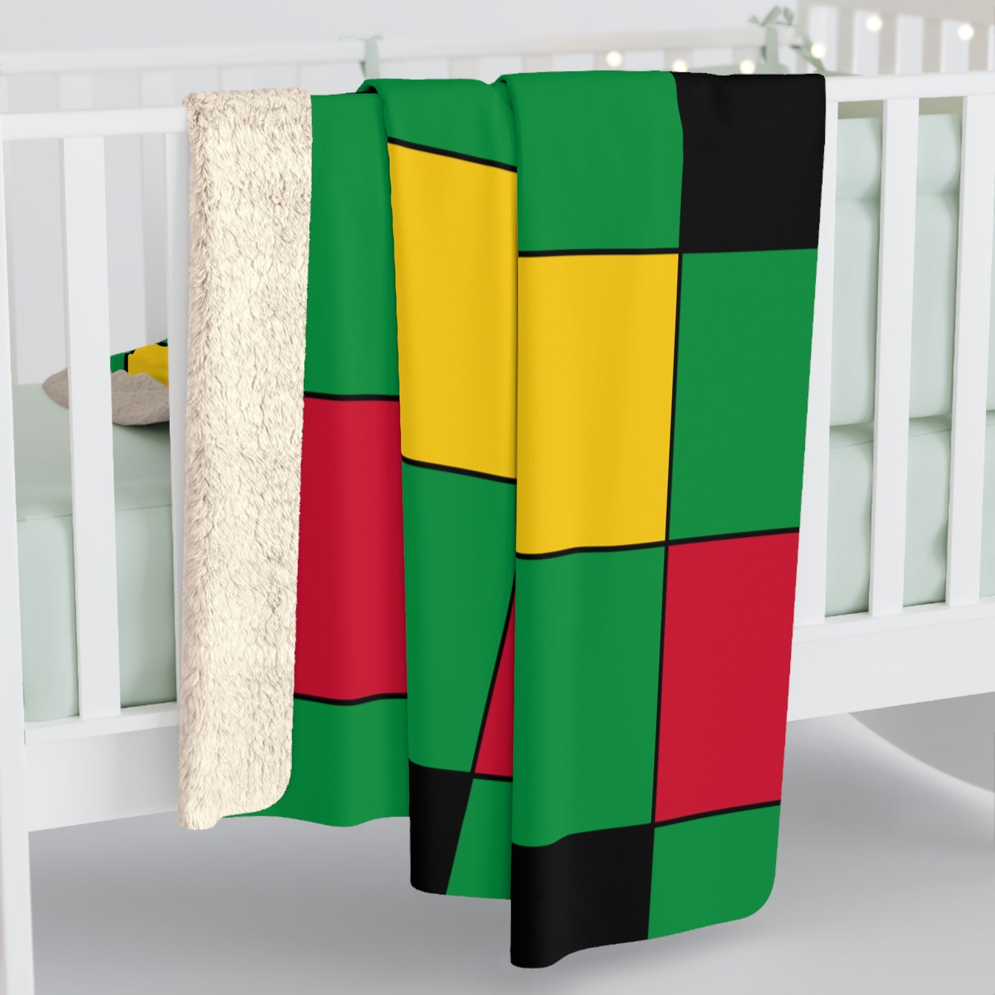 Vanuatu Retro Check Blanket Throw
