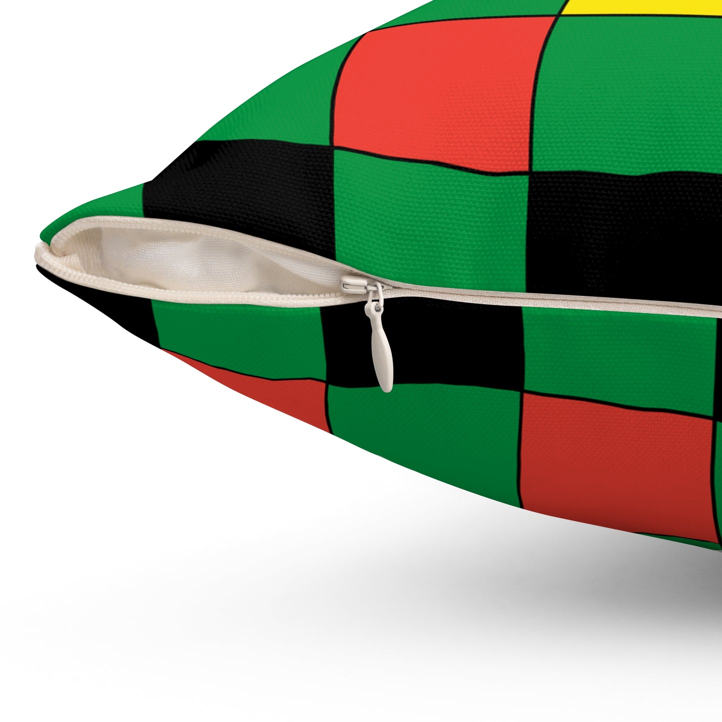 New Caledonia Retro Check Cushion Pillow