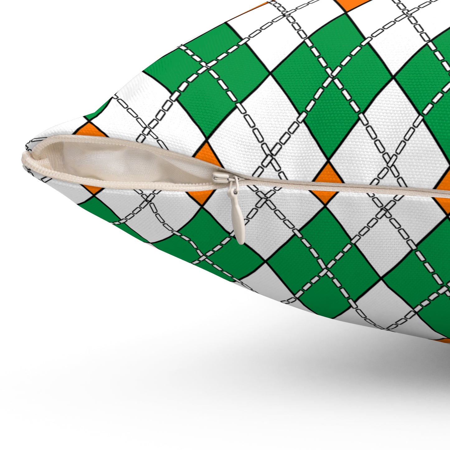 Ireland Retro Argyle Cushion Pillow