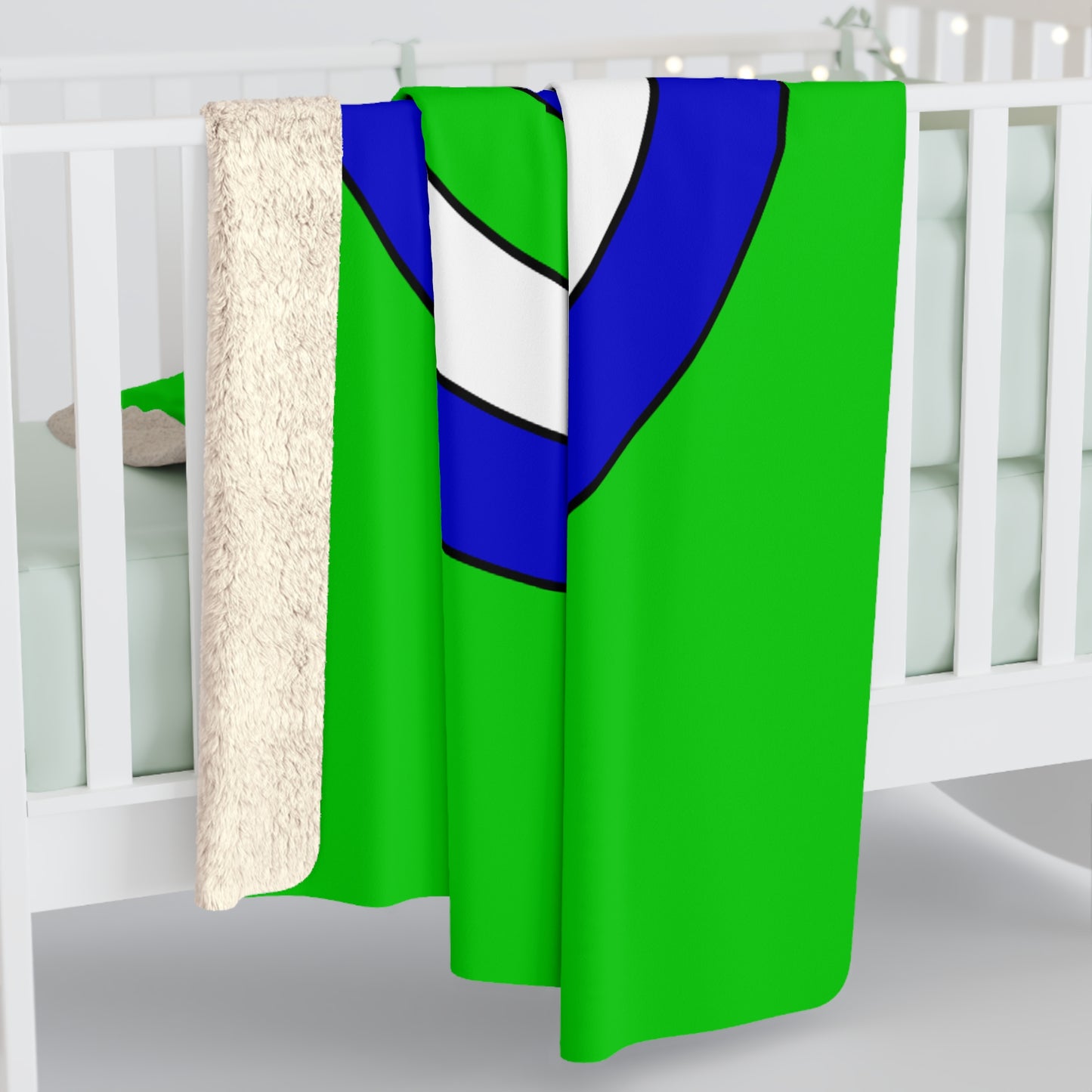 Sierra Leone Retro Target Blanket Throw
