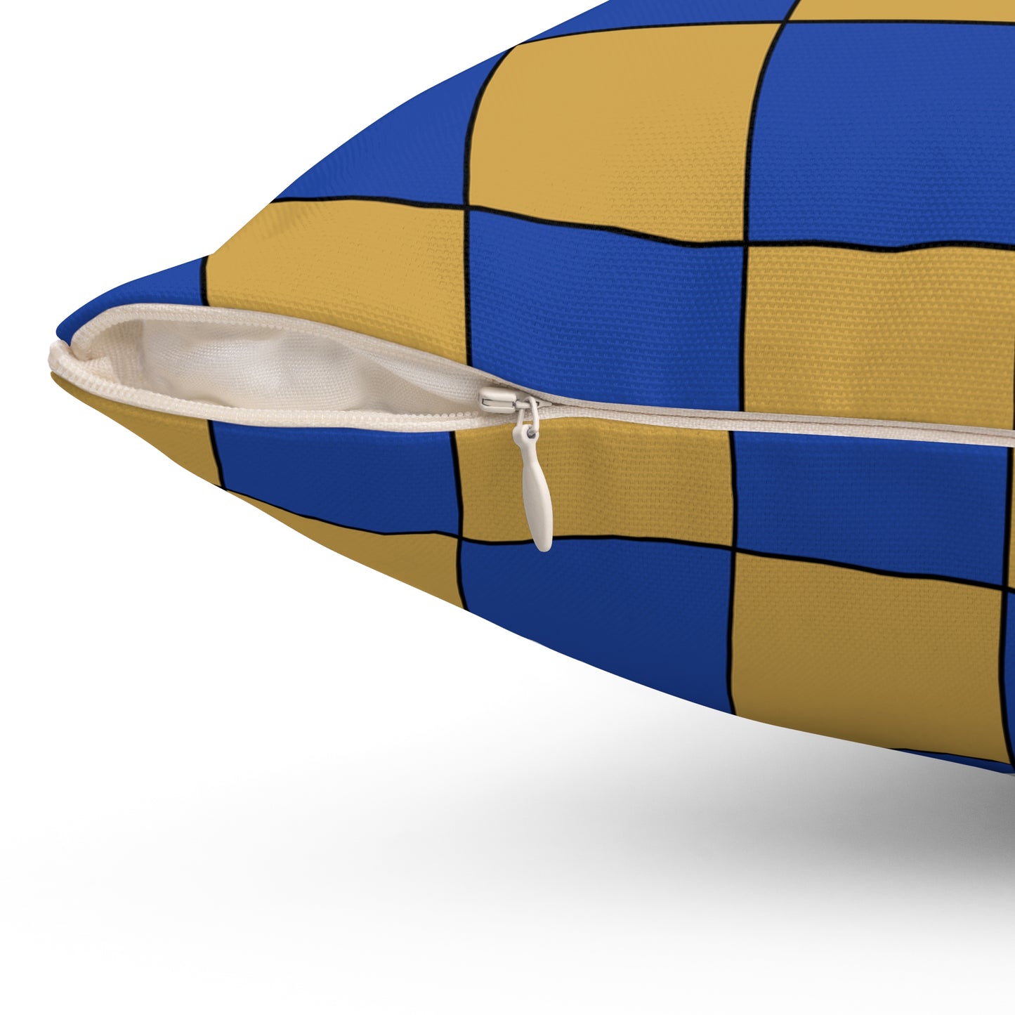 Kosovo Retro Check Cushion Pillow