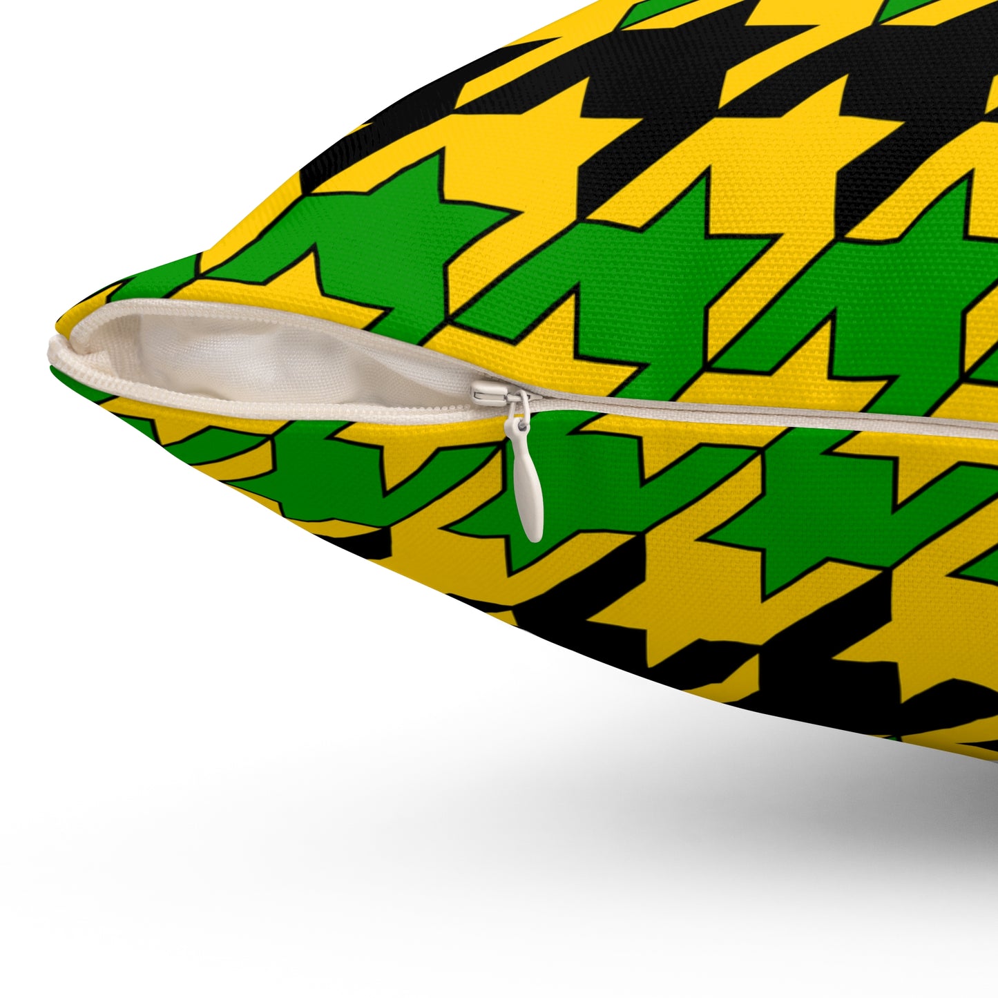 Jamaica Retro Houndstooth Cushion Pillow