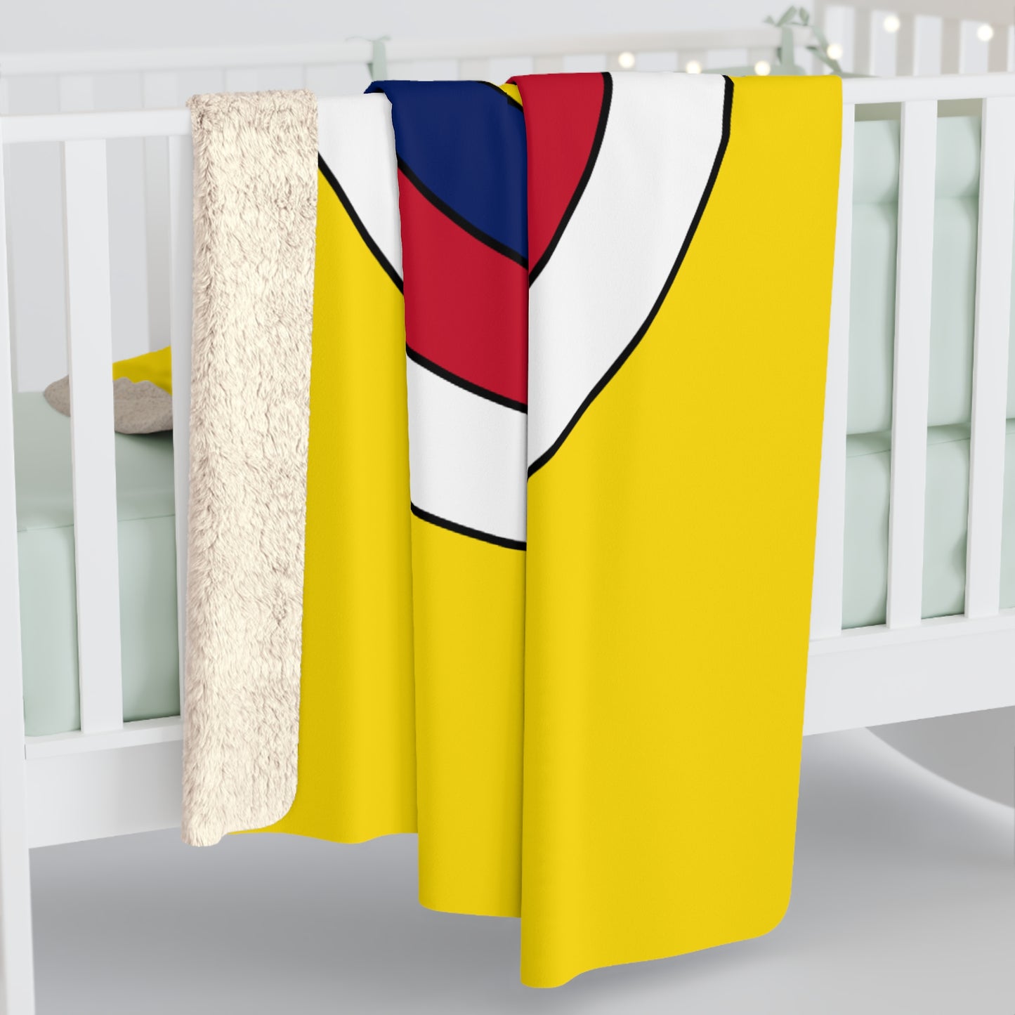 Niue Retro Target Blanket Throw