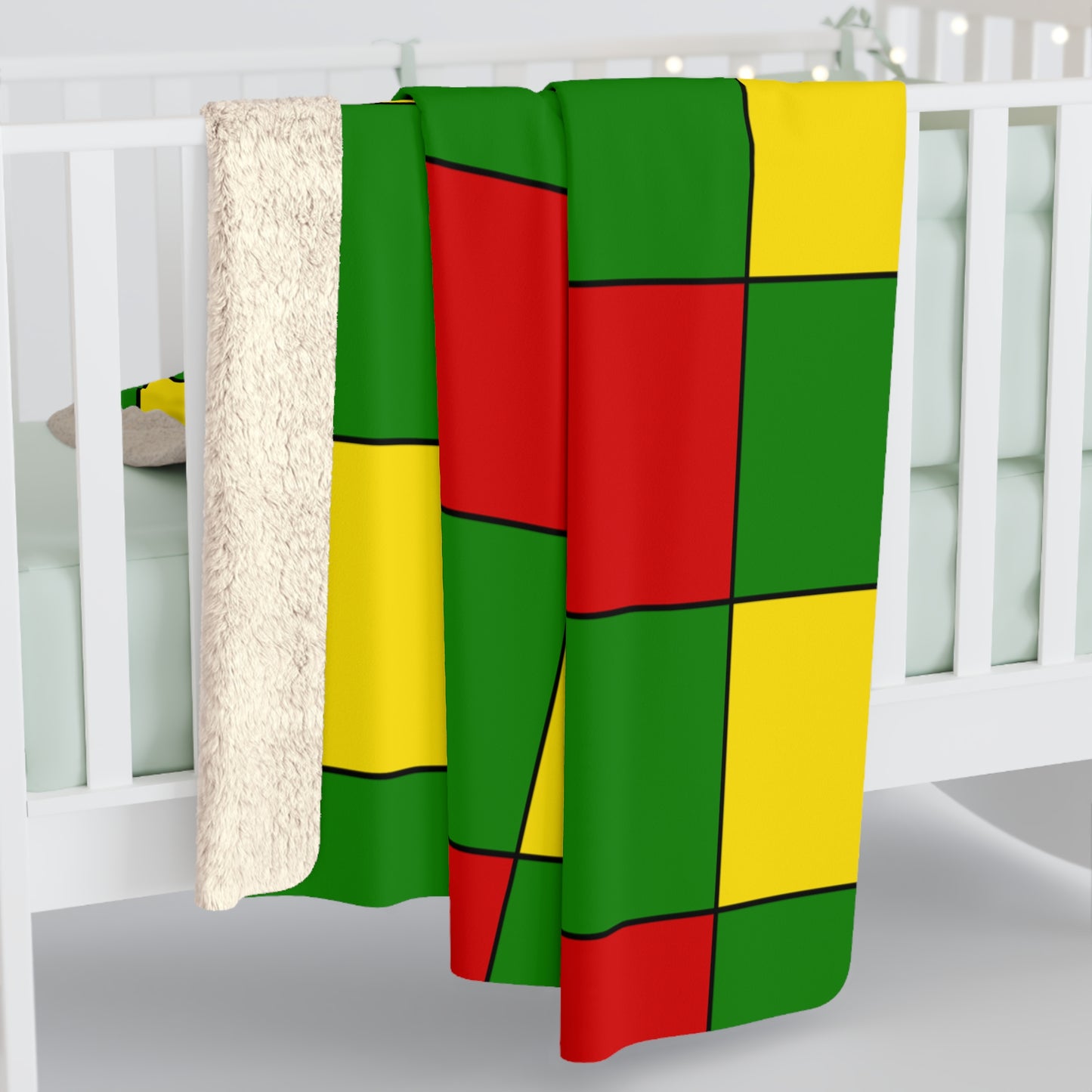 Togo Retro Check Blanket Throw