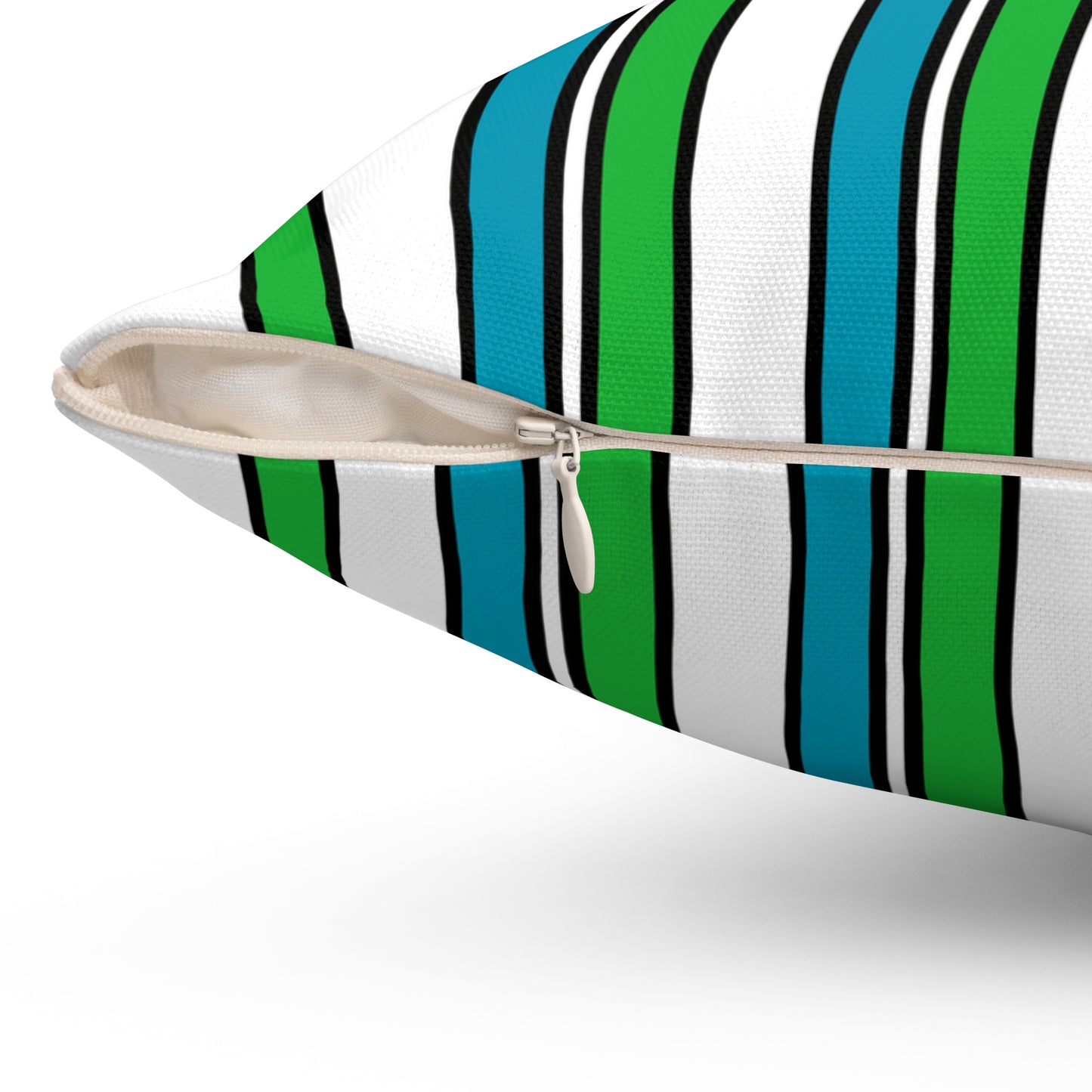 Uzbekistan Retro Stripes Cushion Pillow