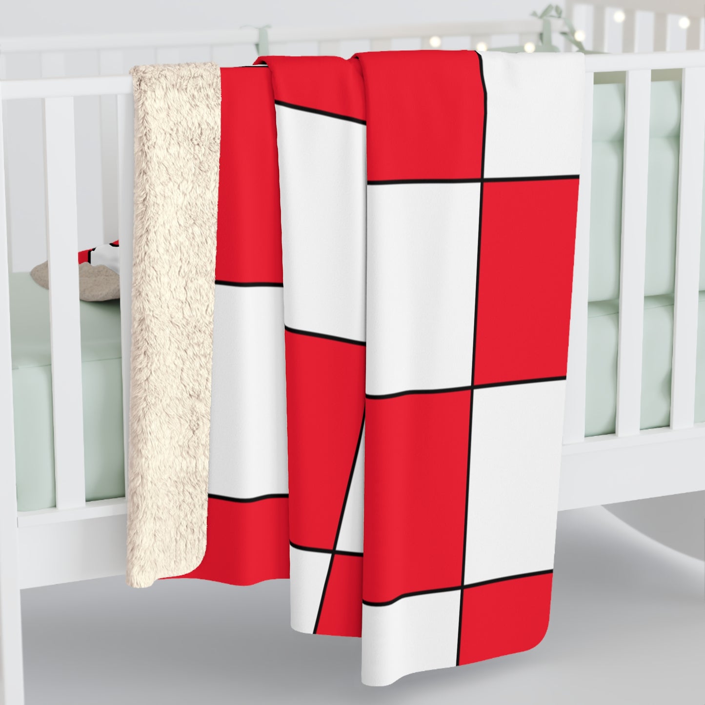Monaco Retro Check Blanket Throw