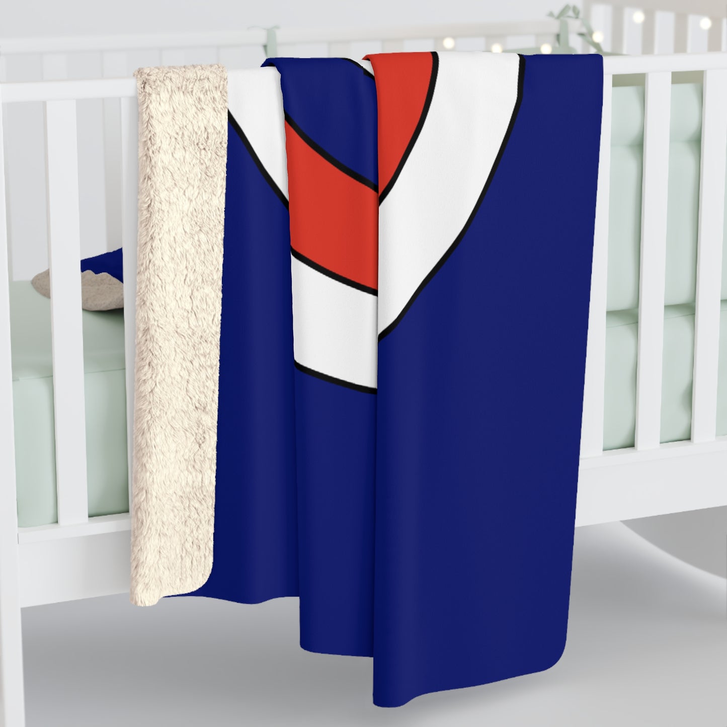 Cabo Verde Retro Target Blanket Throw