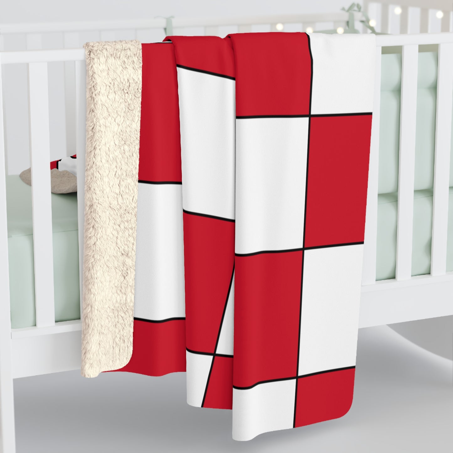 Malta Retro Check Blanket Throw