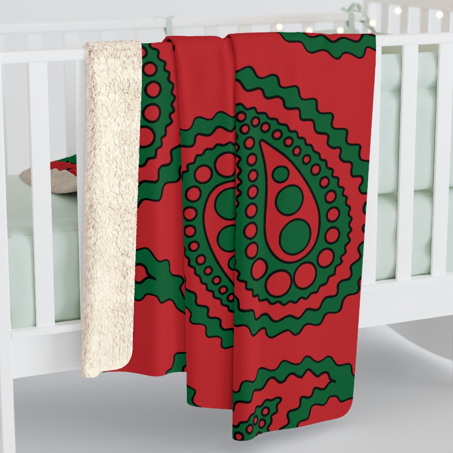 Morocco Retro Paisley Blanket Throw