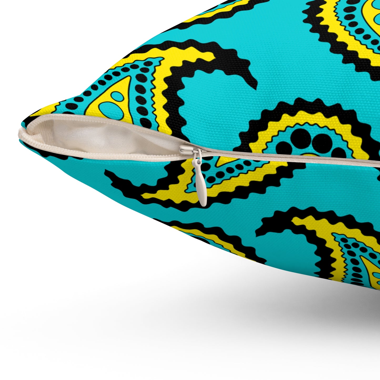 Bahamas Retro Paisley Cushion Pillow