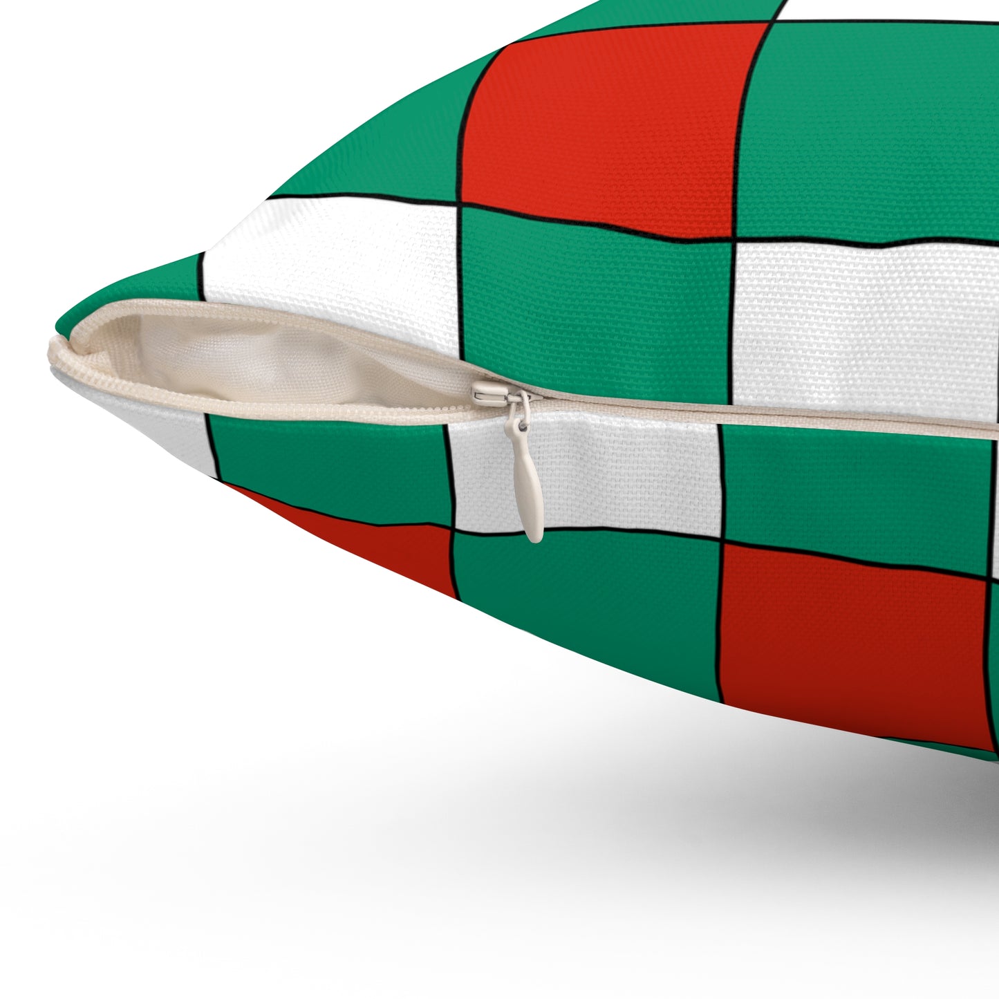 Bulgaria Retro Check Cushion Pillow