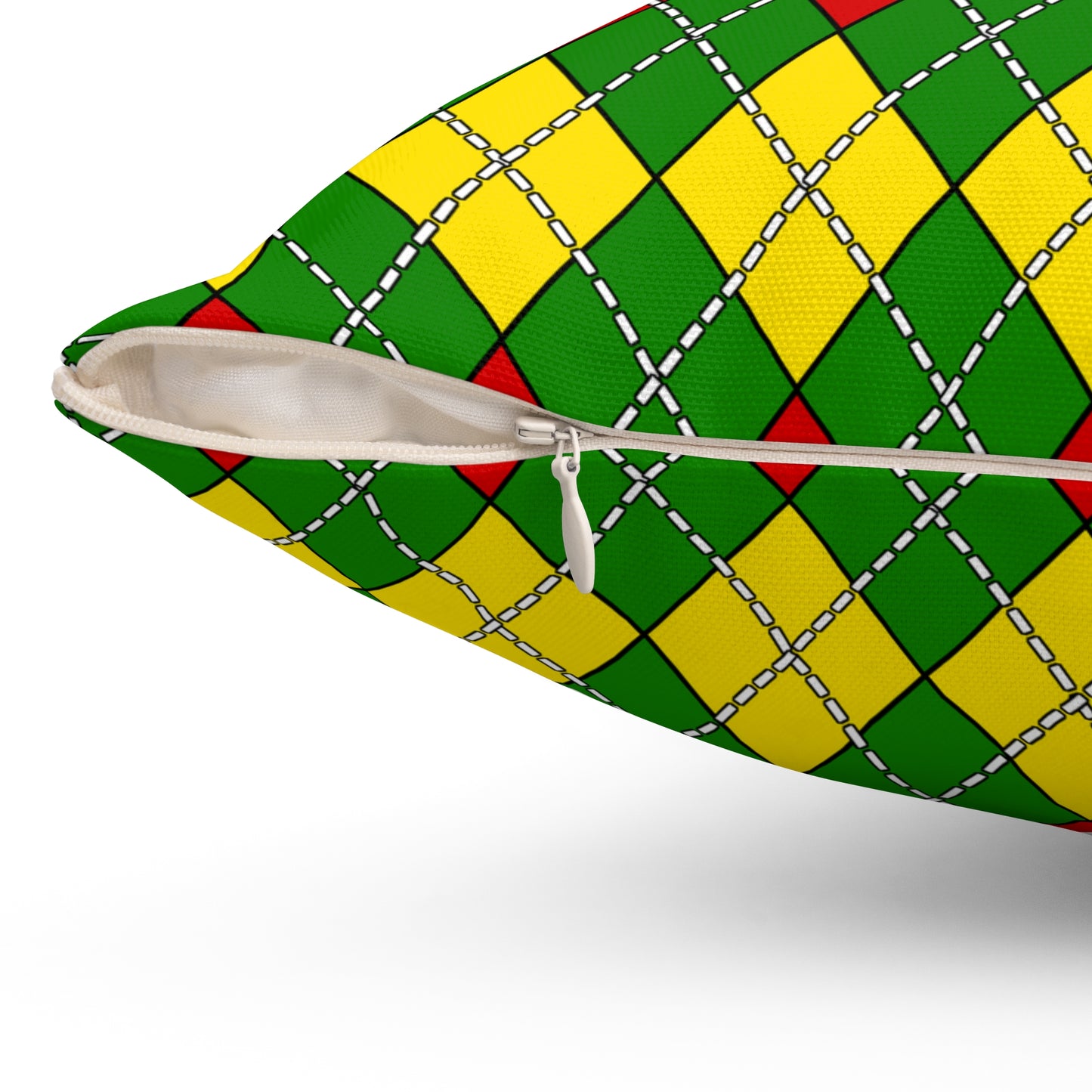 Togo Retro Argyle Cushion Pillow