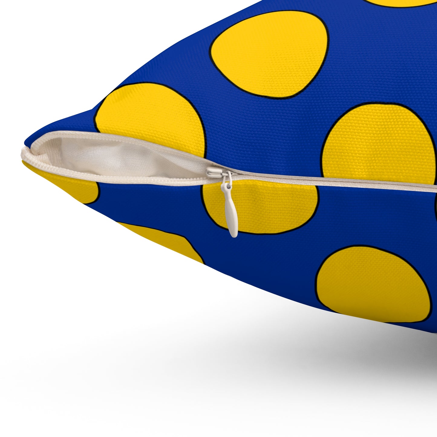 European Union Retro Polka Dots Cushion Pillow