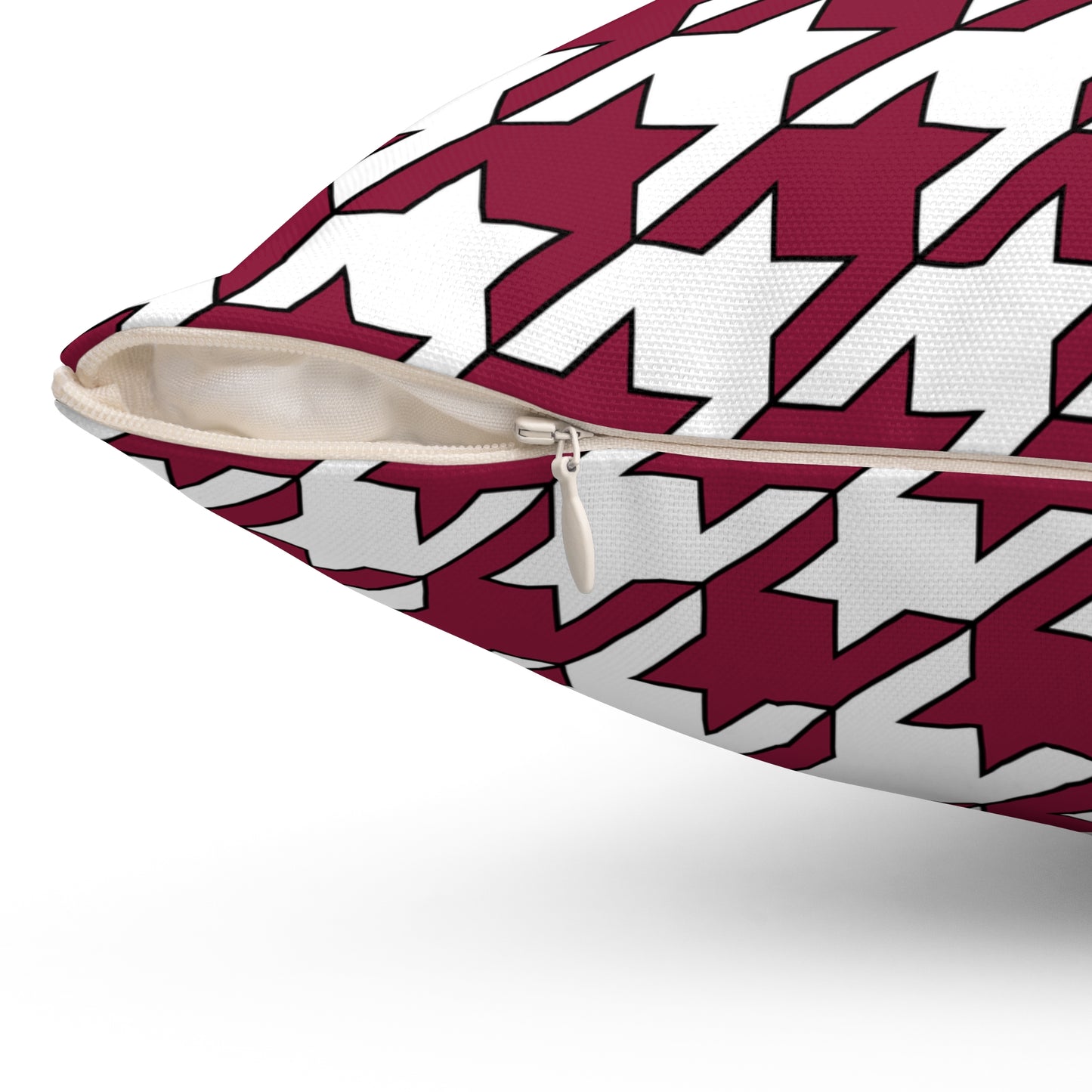 Qatar Retro Houndstooth Cushion Pillow