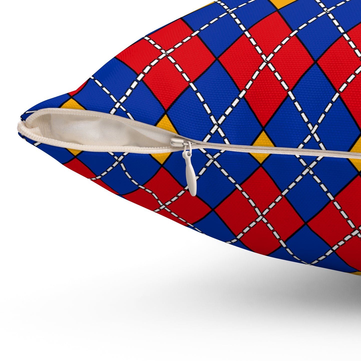 Armenia Retro Argyle Cushion Pillow
