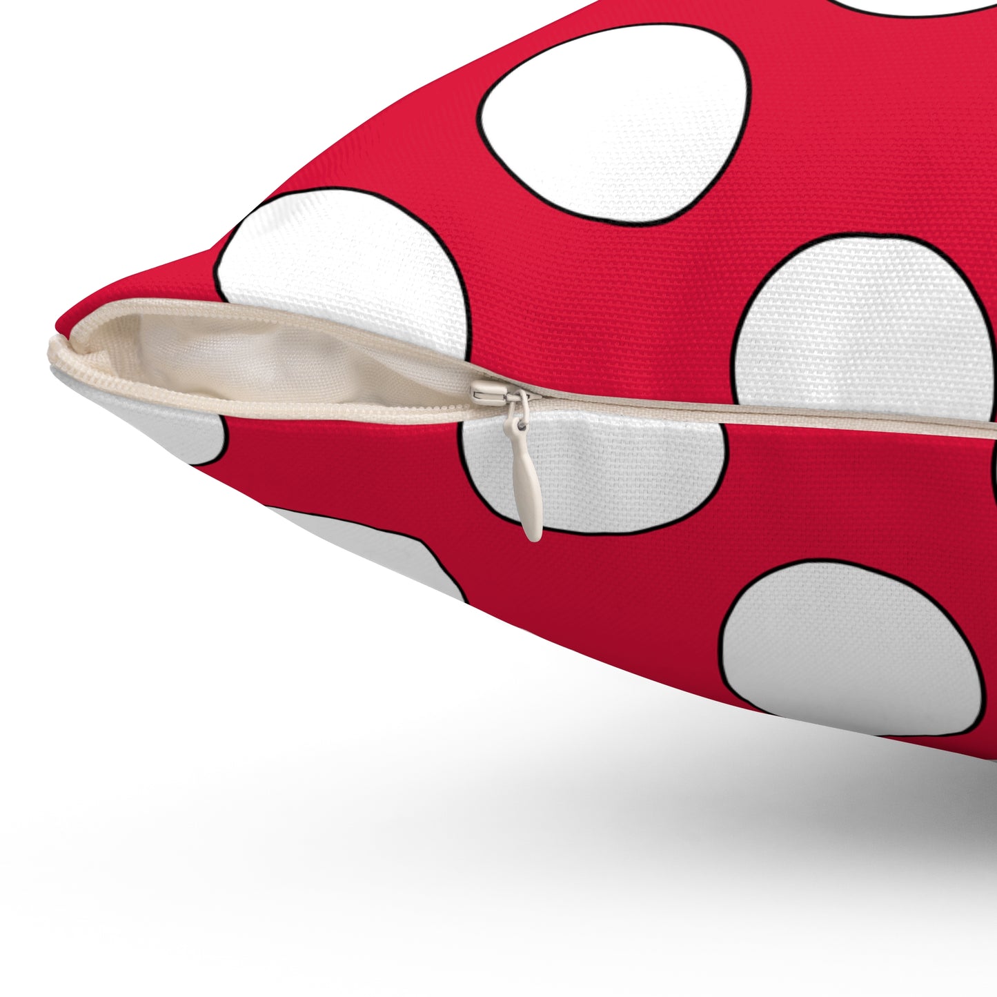 Poland Retro Polka Dots Cushion Pillow
