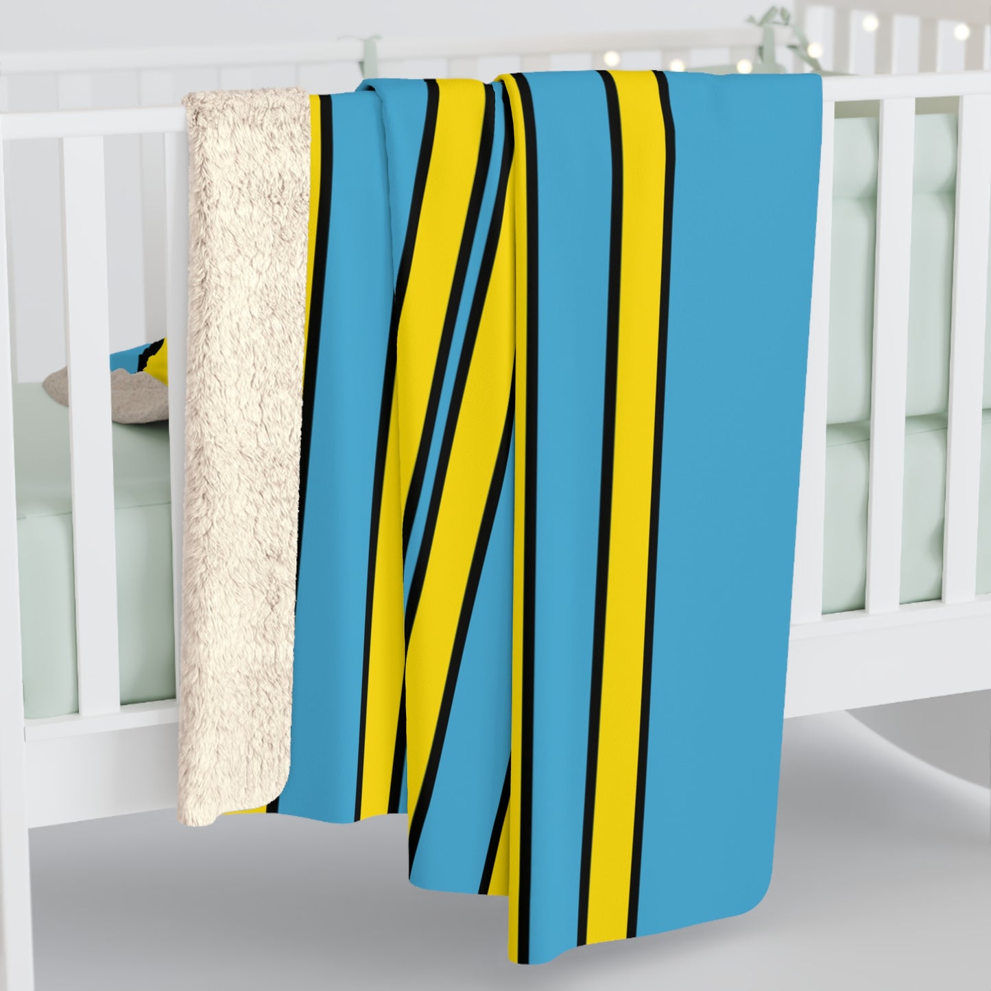 Palau Retro Stripes Blanket Throw