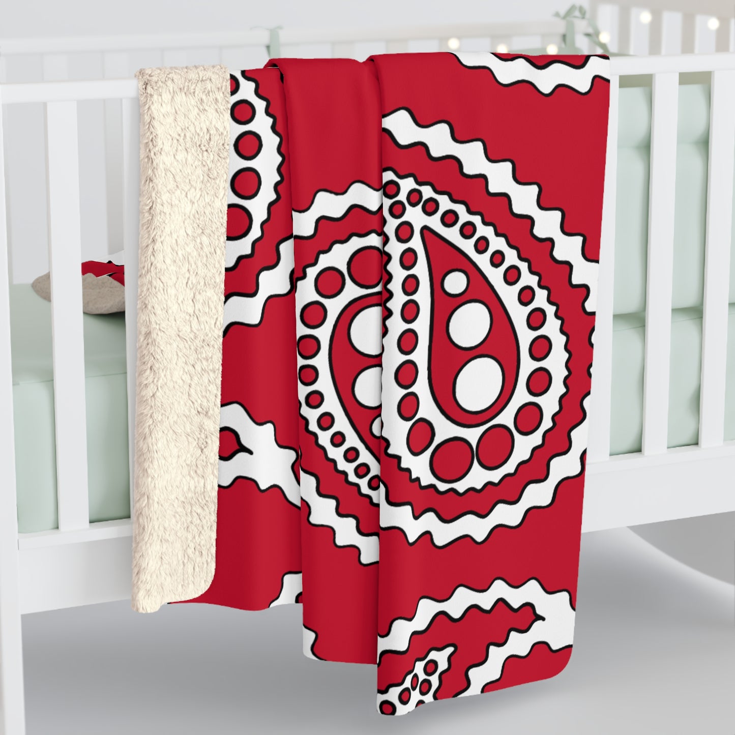 Austria Retro Paisley Blanket Throw