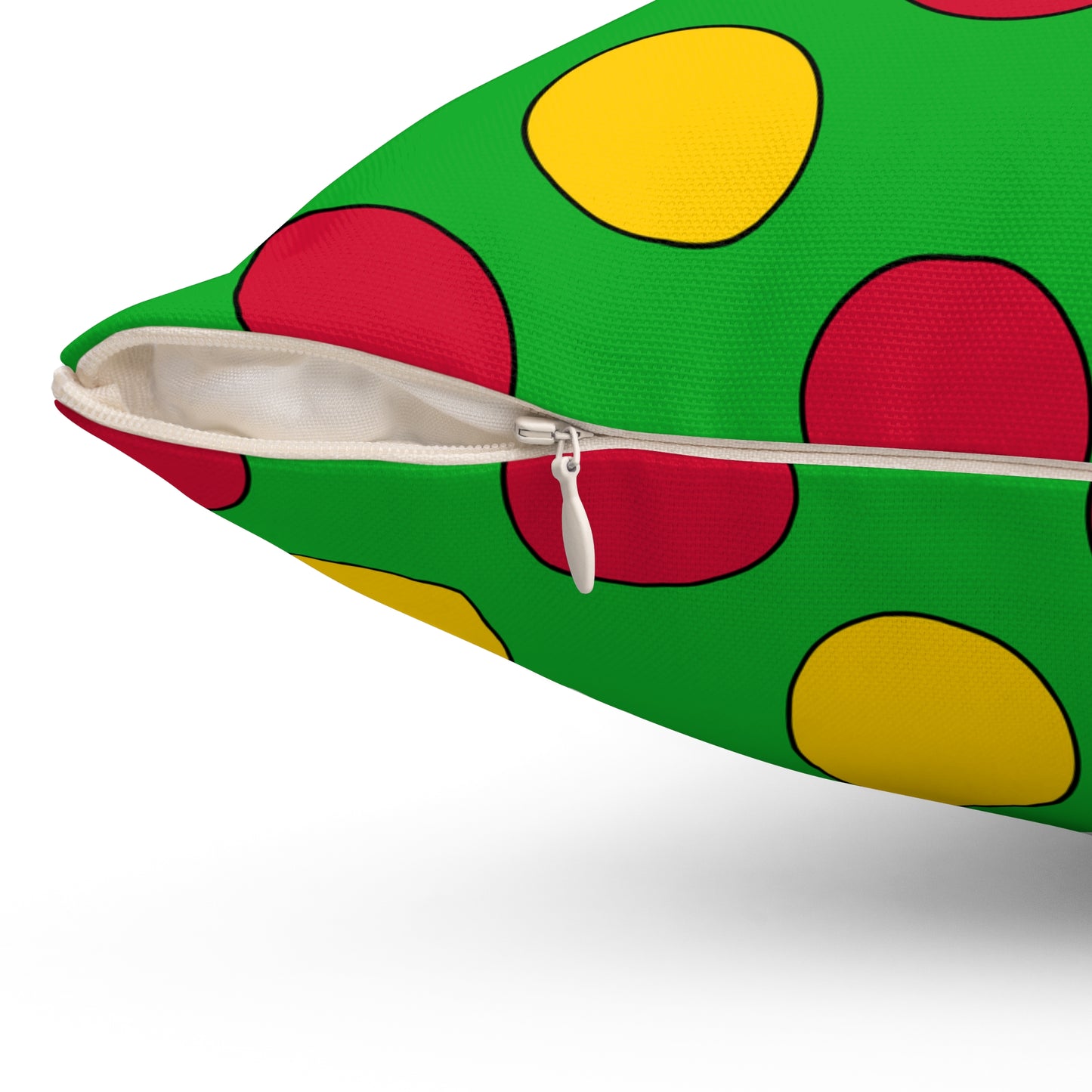 Sao Tome And Principe Retro Polka Dots Cushion Pillow