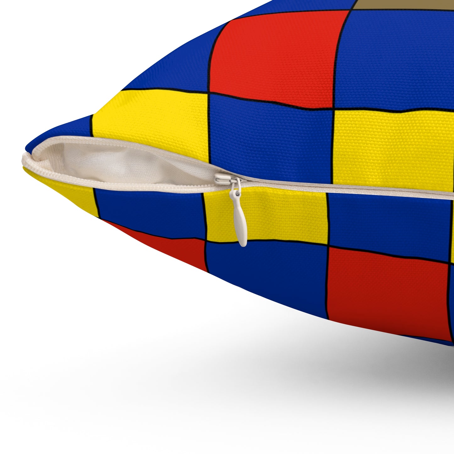 Moldova Retro Check Cushion Pillow