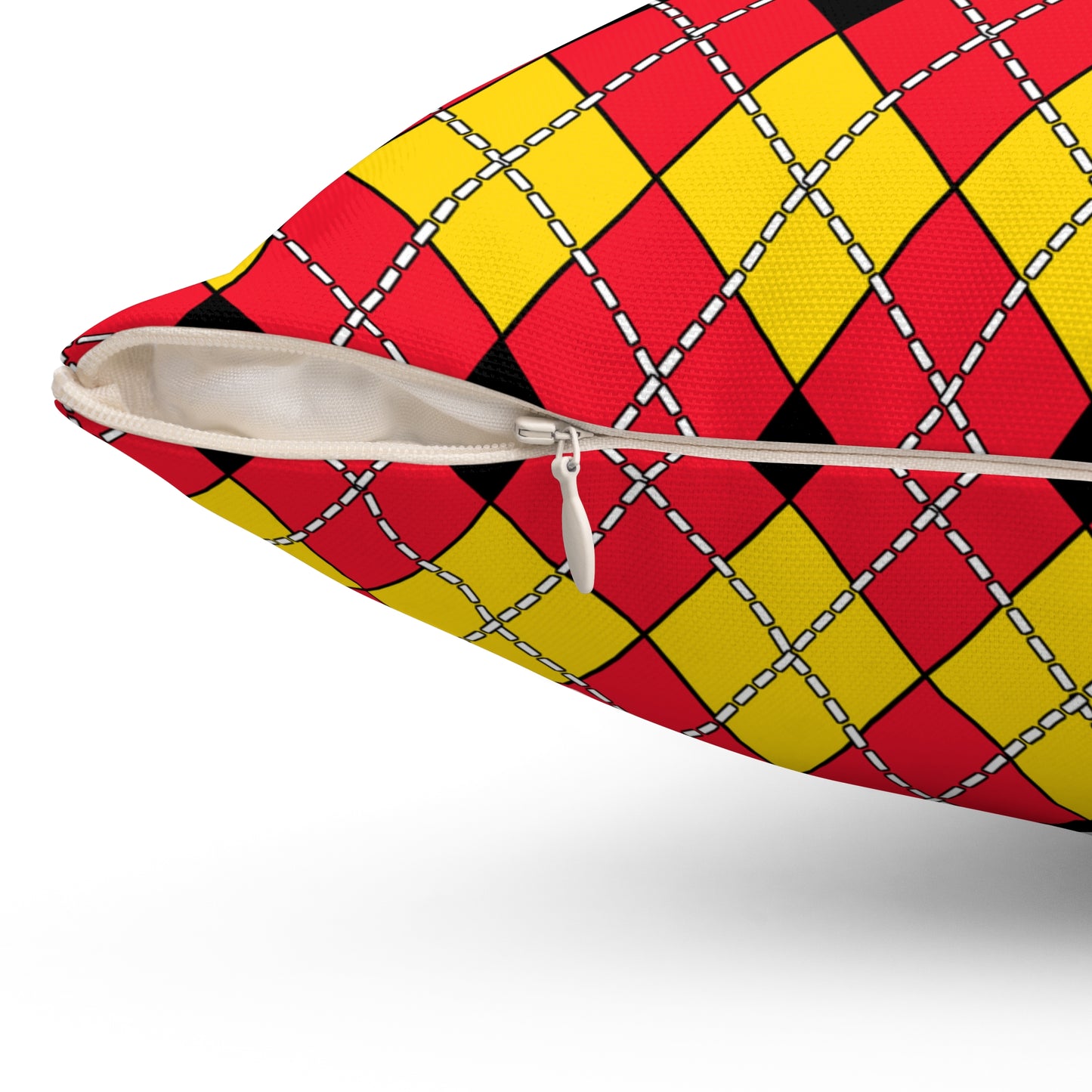 Belgium Retro Argyle Cushion Pillow
