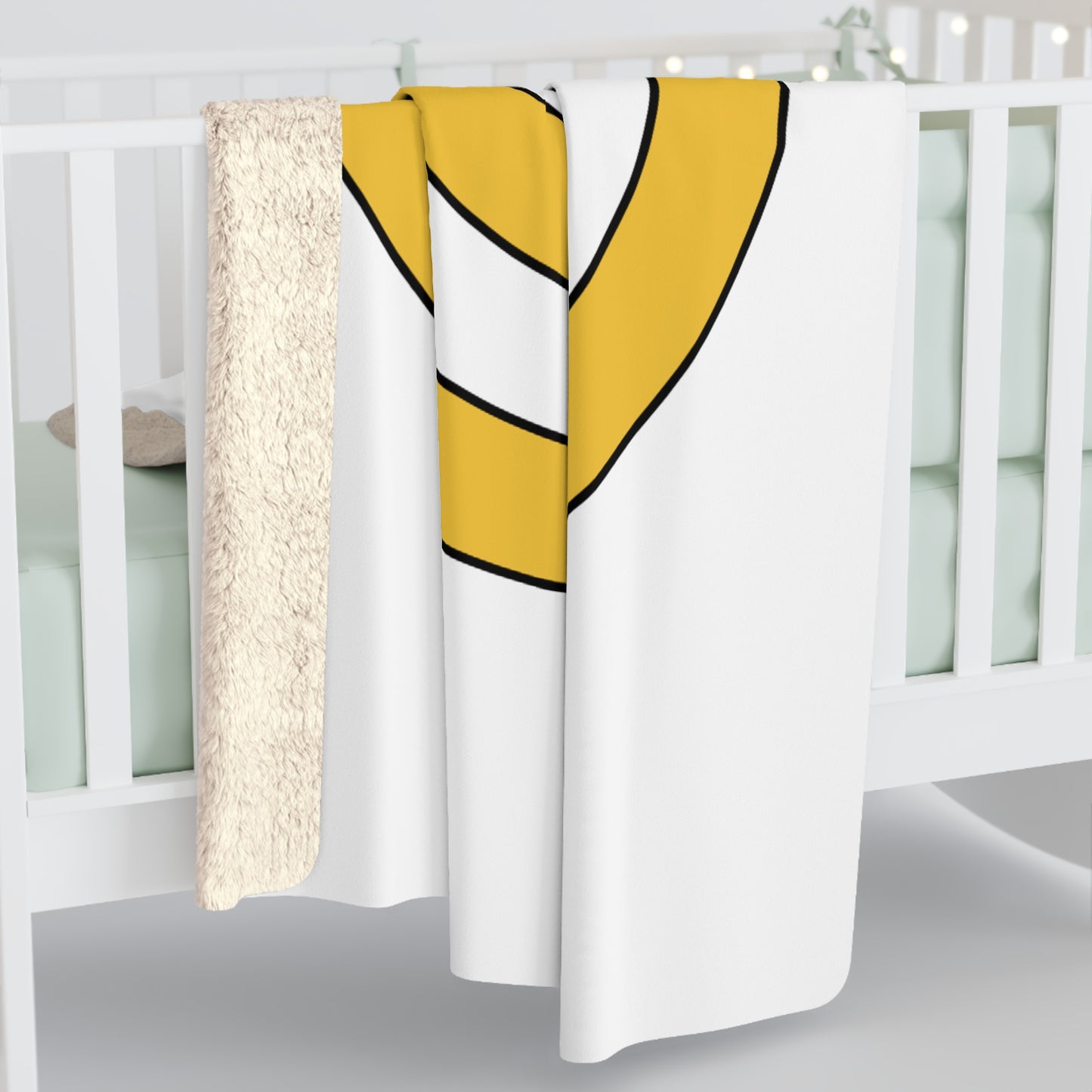 United States Virgin Islands Retro Target Blanket Throw